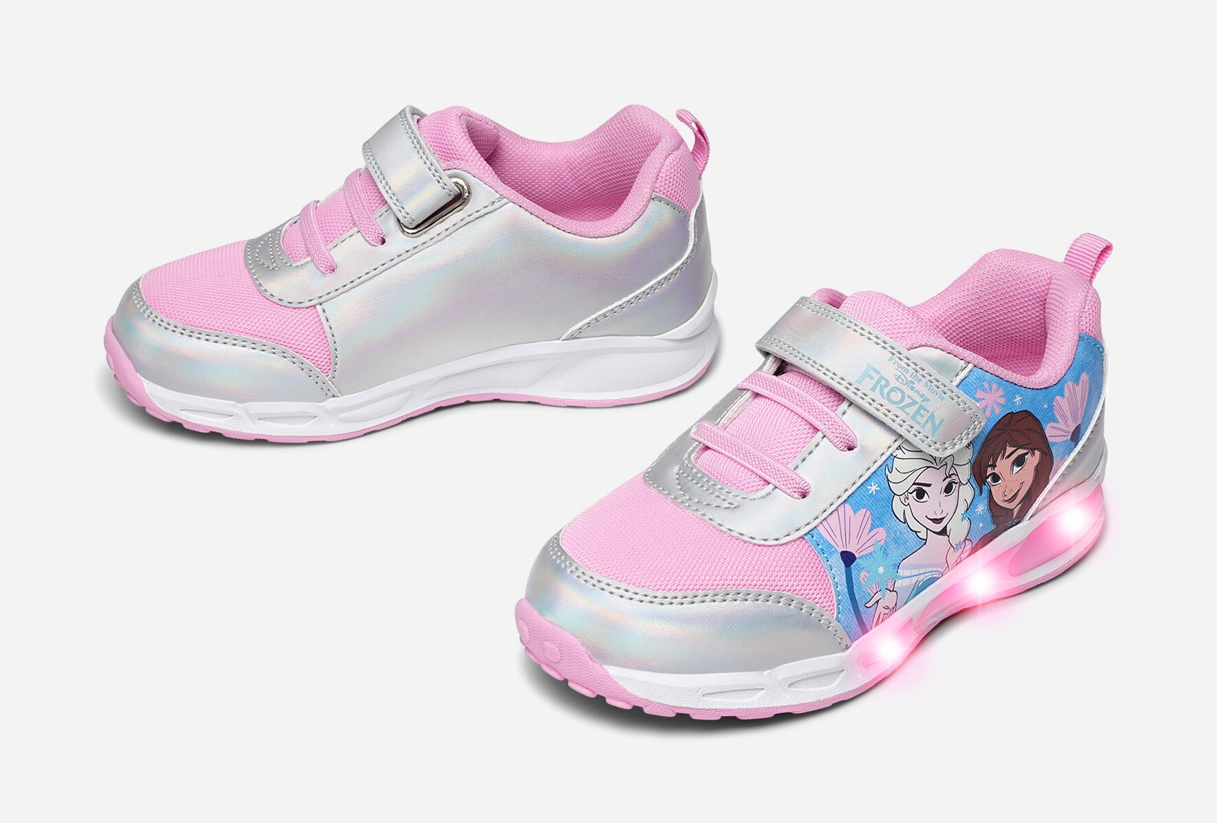 FROZEN, Blinkende sneakers Flerfarget