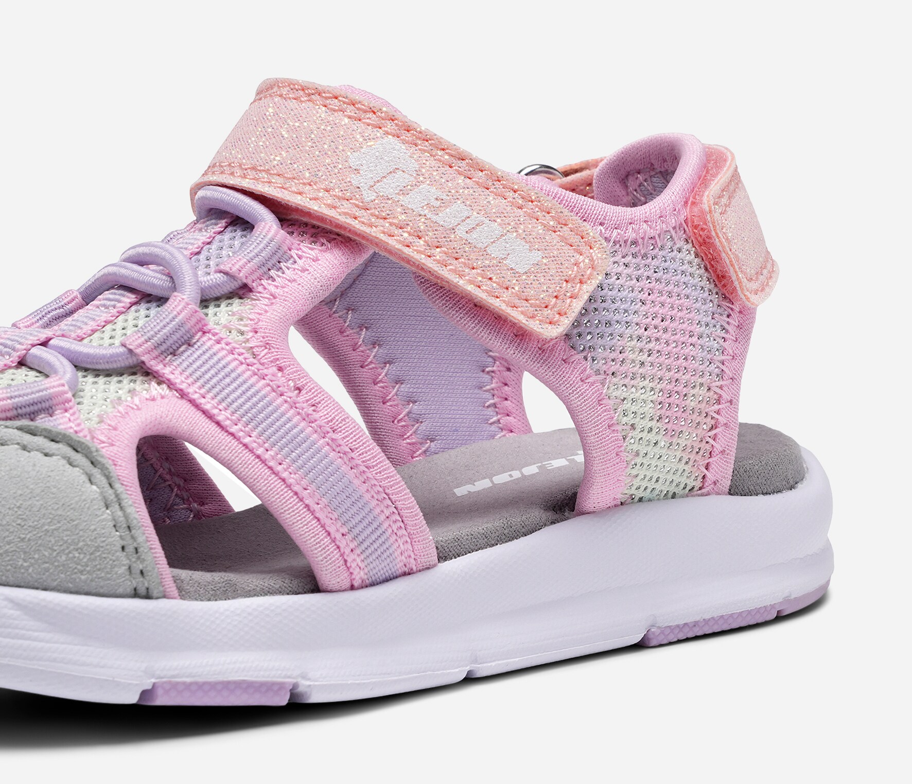 LEJON, Sandal med reimer Flerfarget