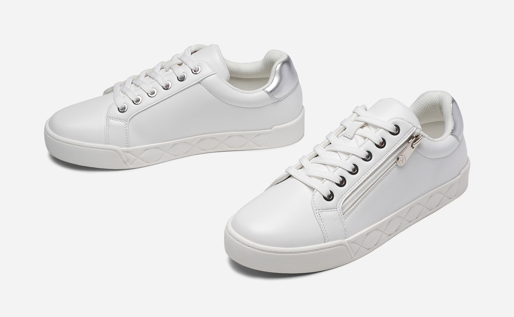 CLOU COMFORT, Sneakers Hvit