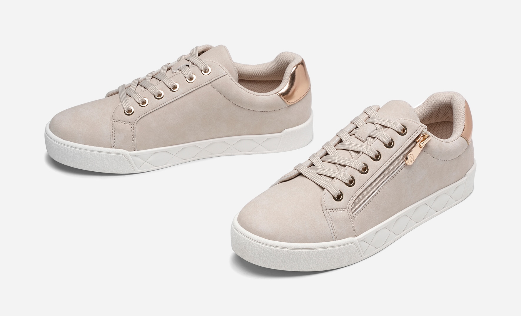CLOU COMFORT, Sneakers Beige