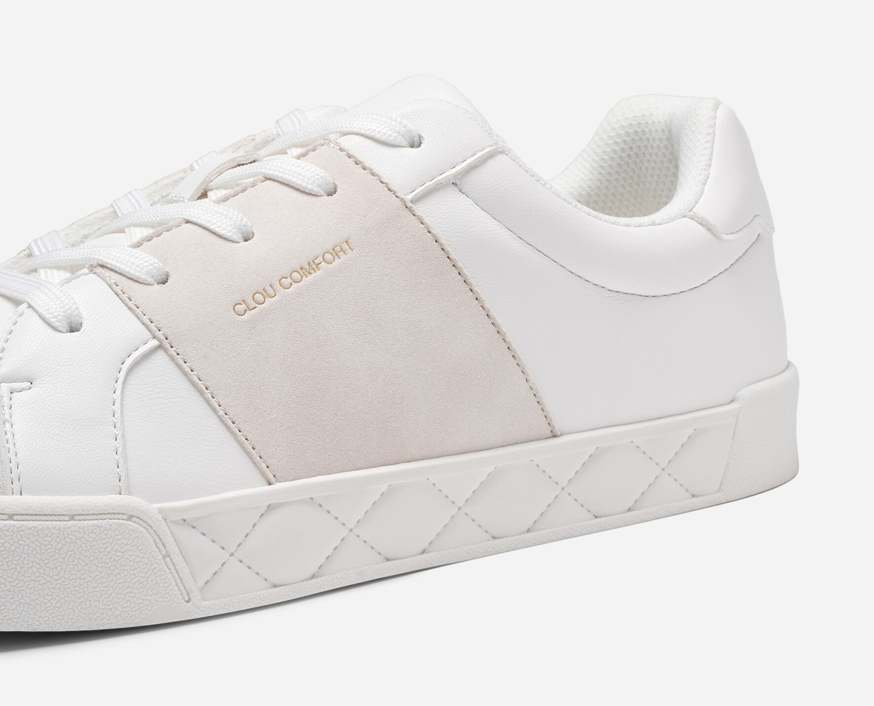 CLOU COMFORT, Sneakers Hvit