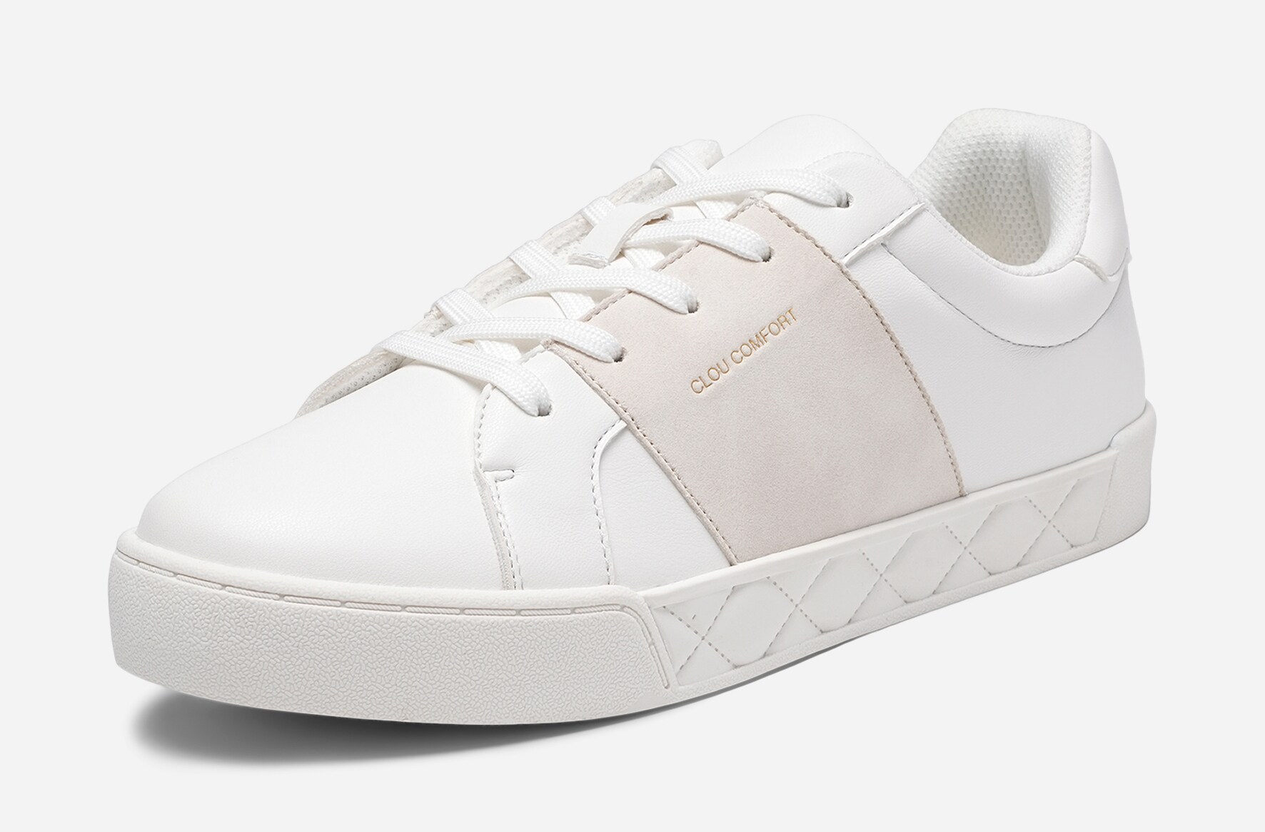 CLOU COMFORT, Sneakers Hvit