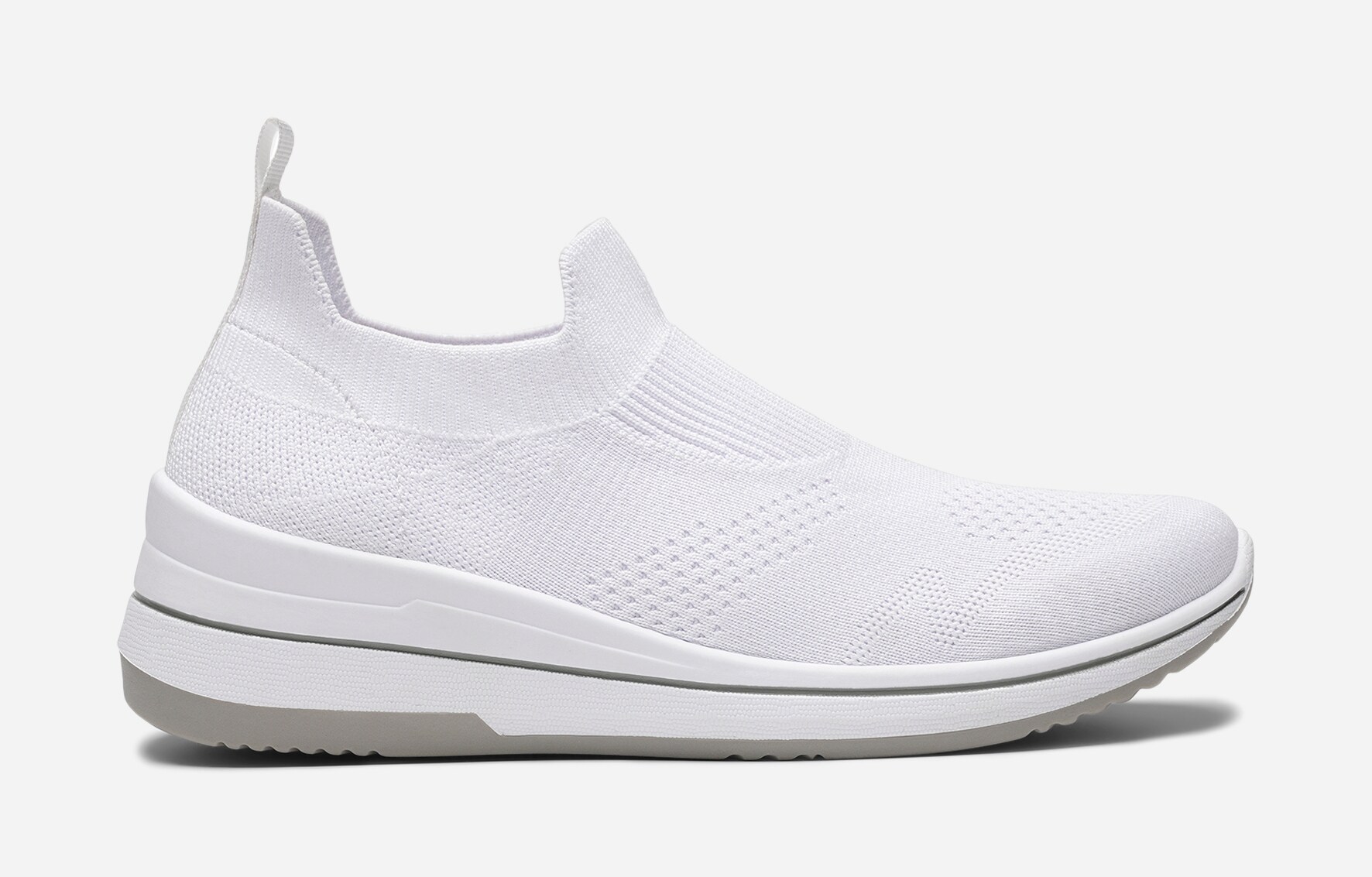 CLOU, Sock sneakers Hvit