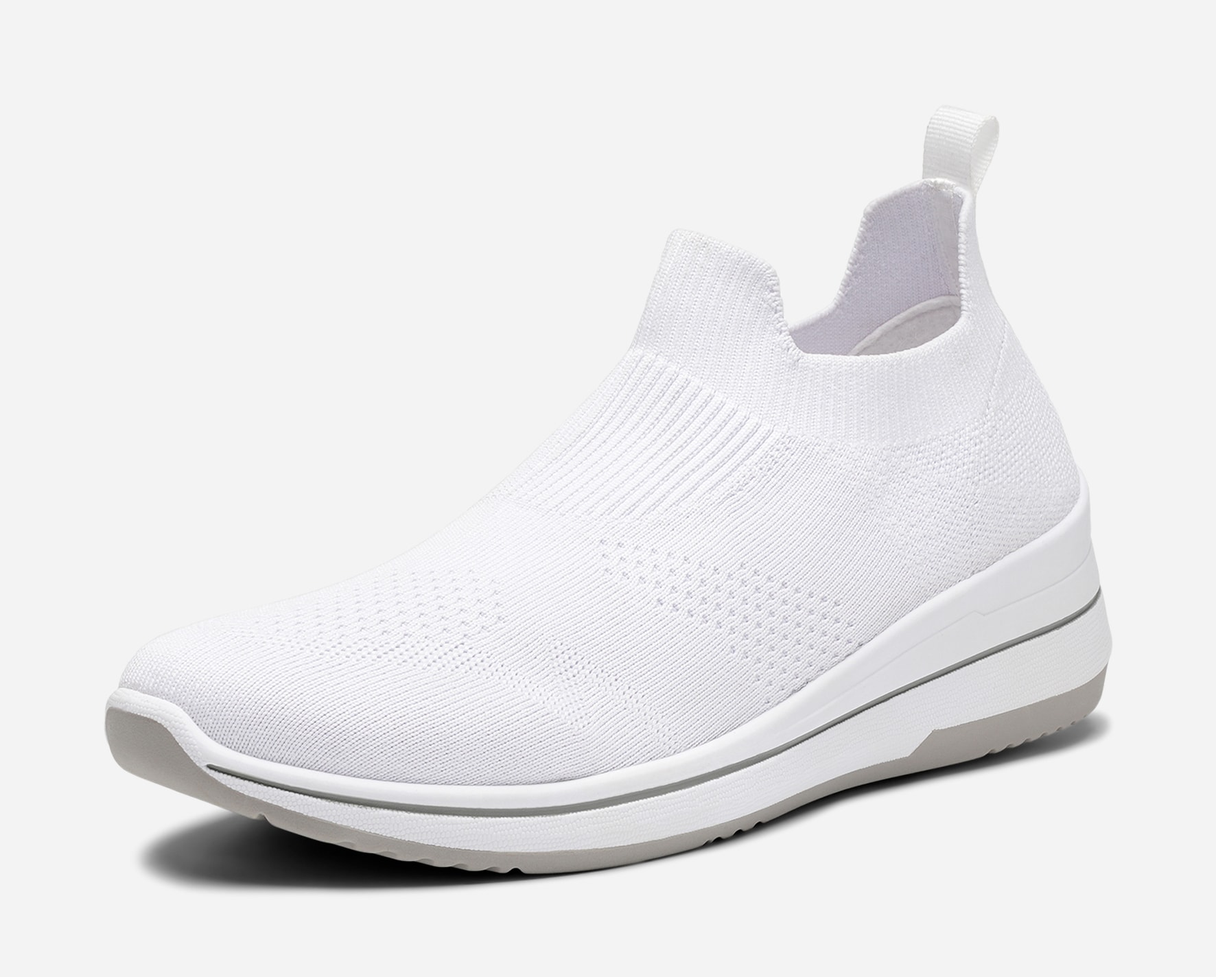 CLOU, Sock sneakers Hvit