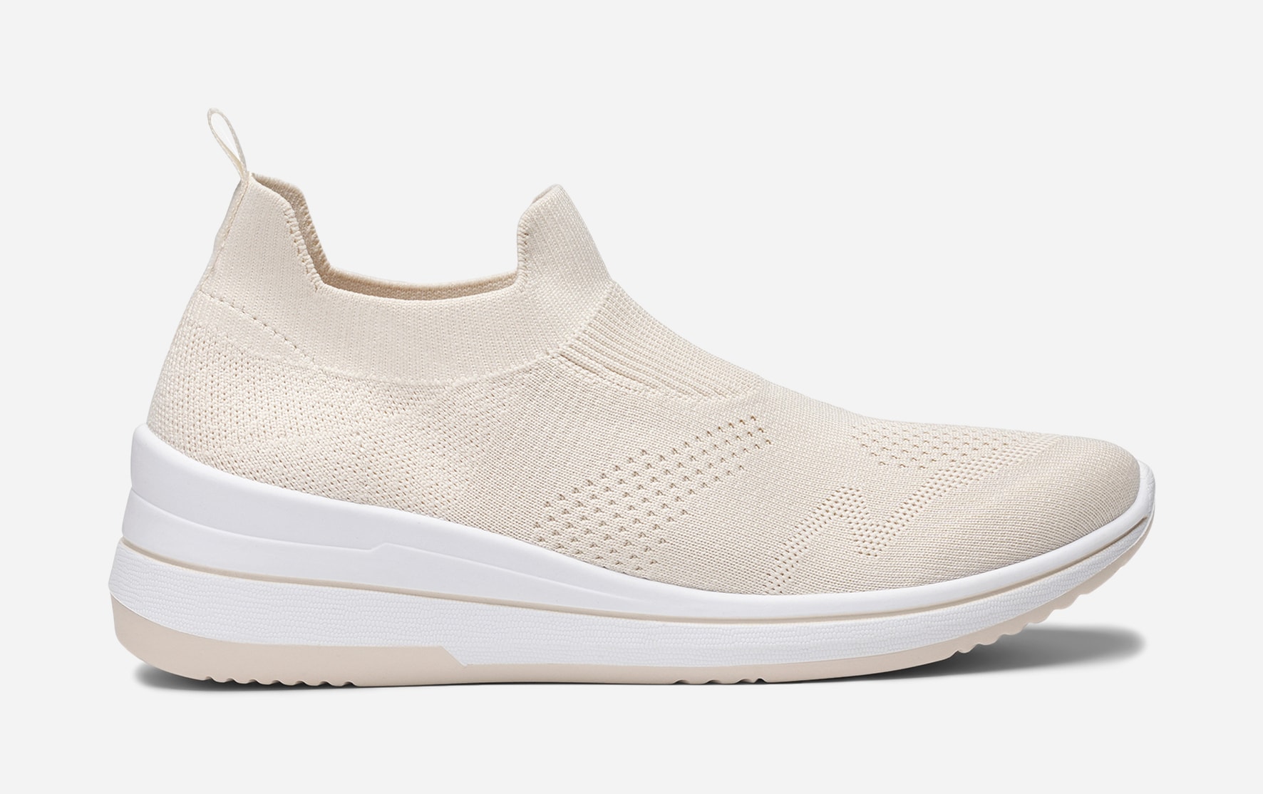 CLOU, Sock sneakers Beige