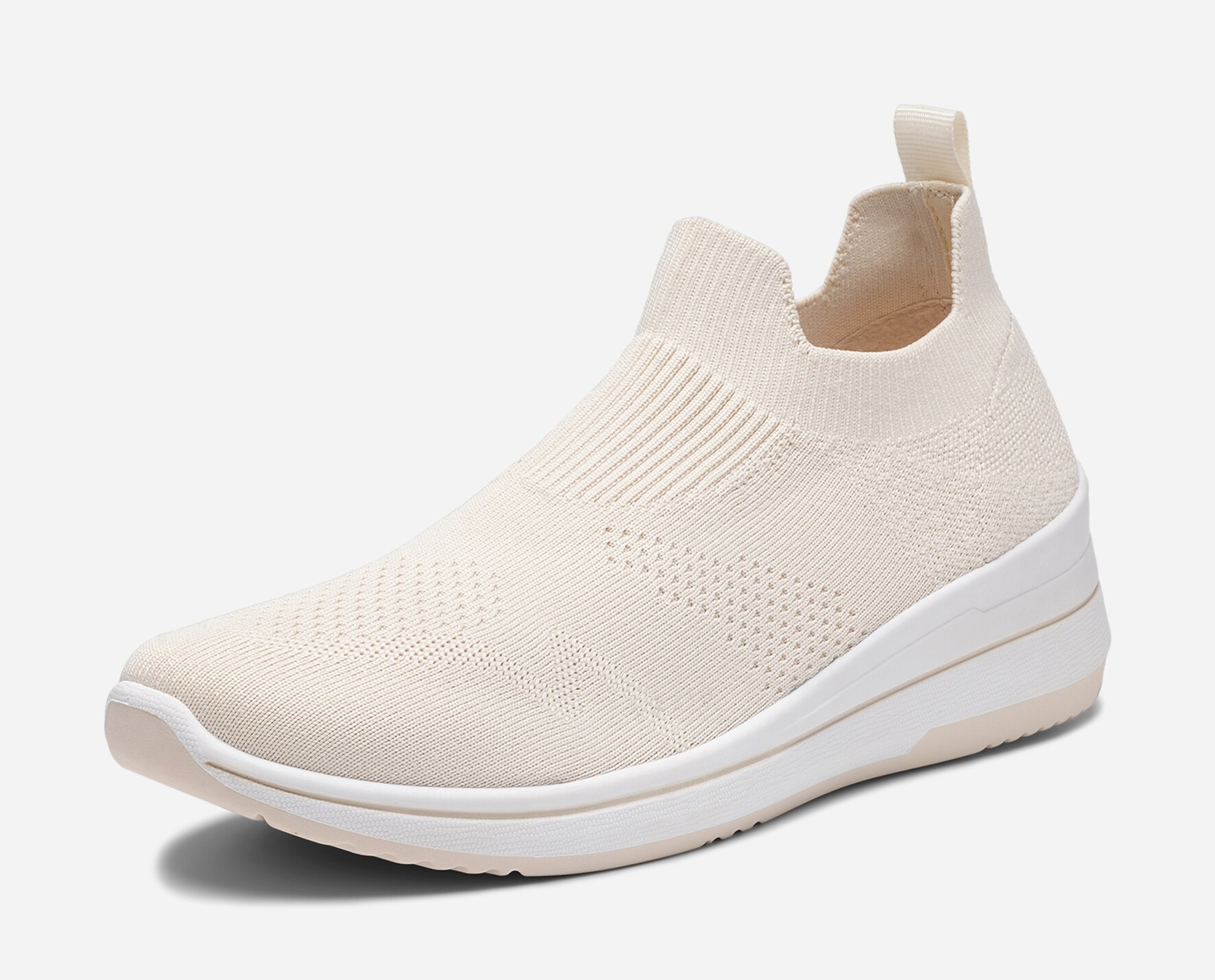 CLOU, Sock sneakers Beige