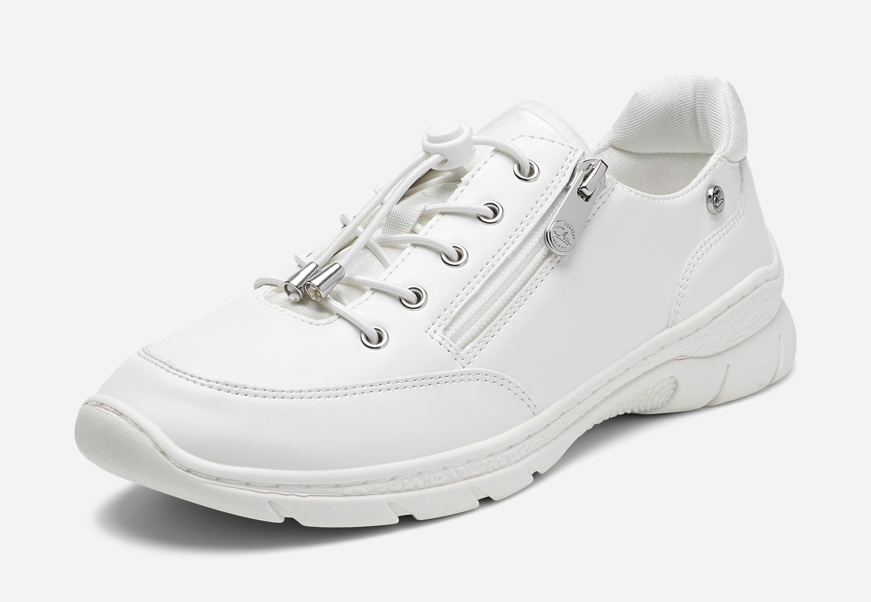 CLOU COMFORT, Sneakers Hvit