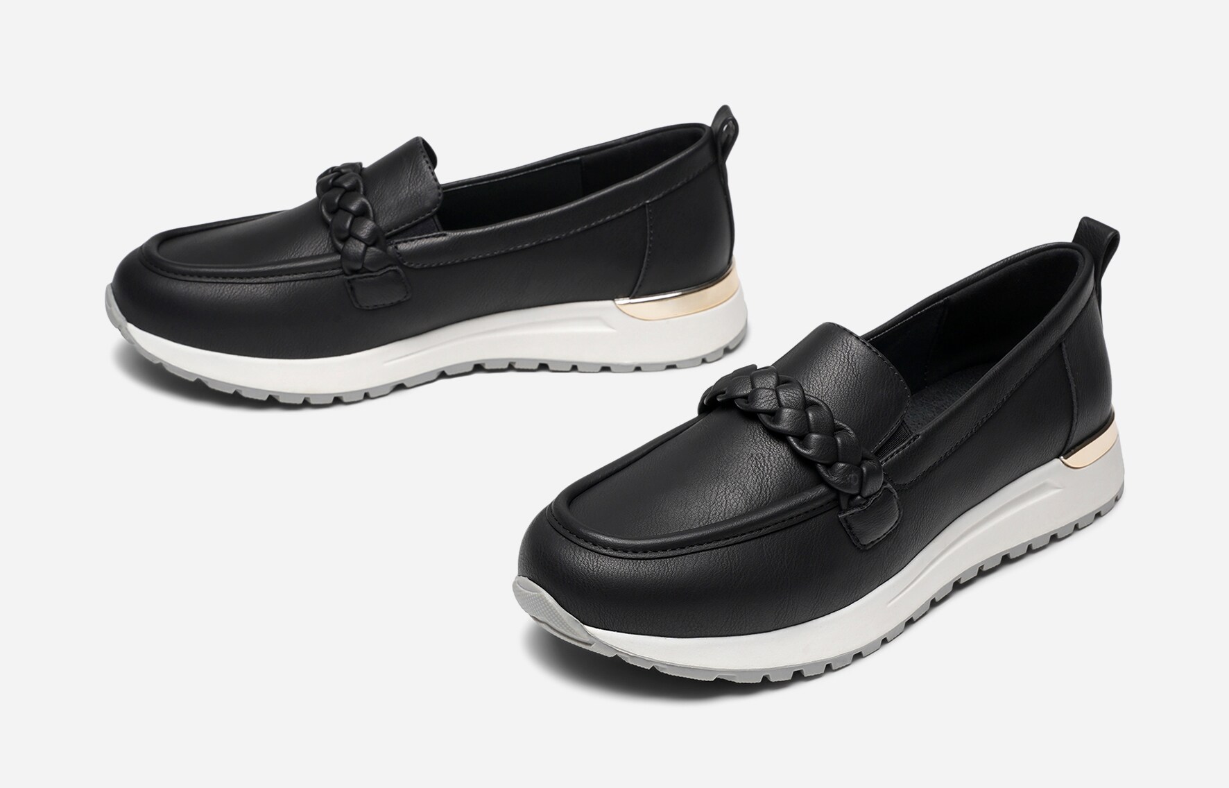 CLOU COMFORT, Loafers Sort