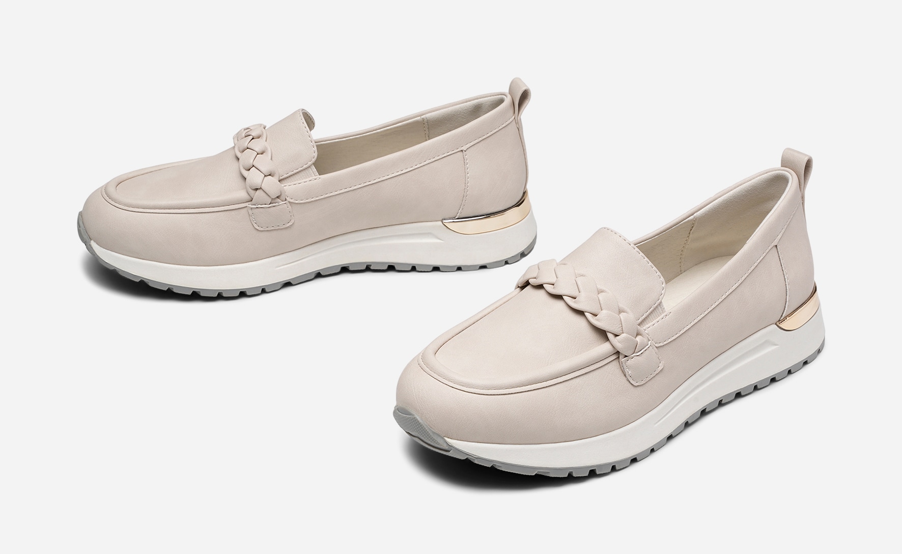CLOU COMFORT, Loafers Beige