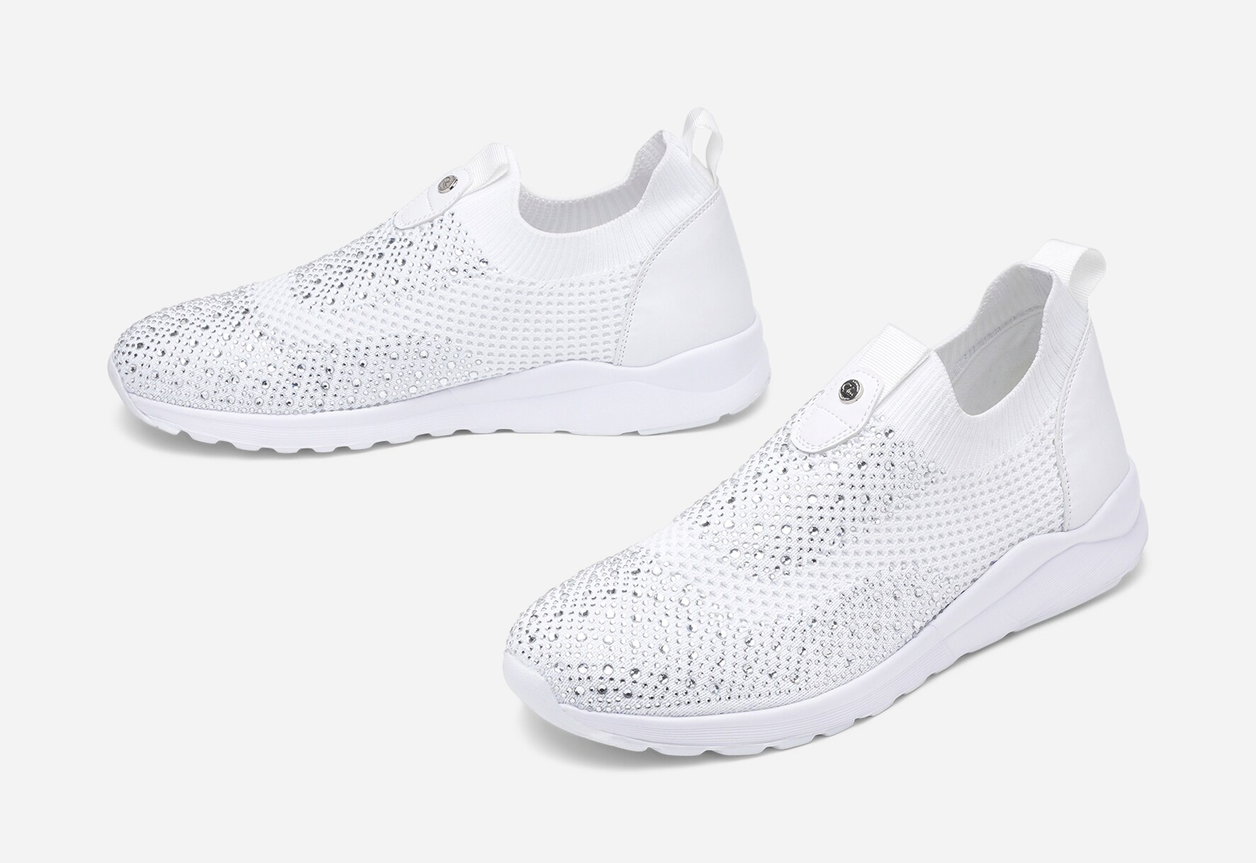 CLOU COMFORT, Sock sneakers Hvit