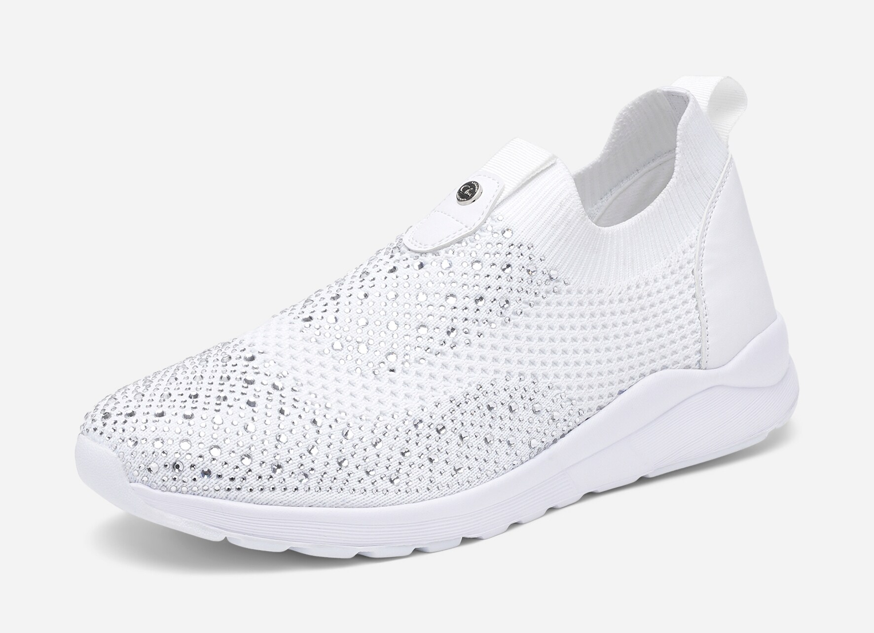 CLOU COMFORT, Sock sneakers Hvit