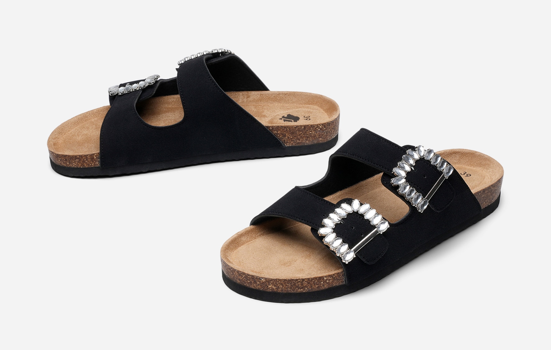 LEJON, Sandal Sort