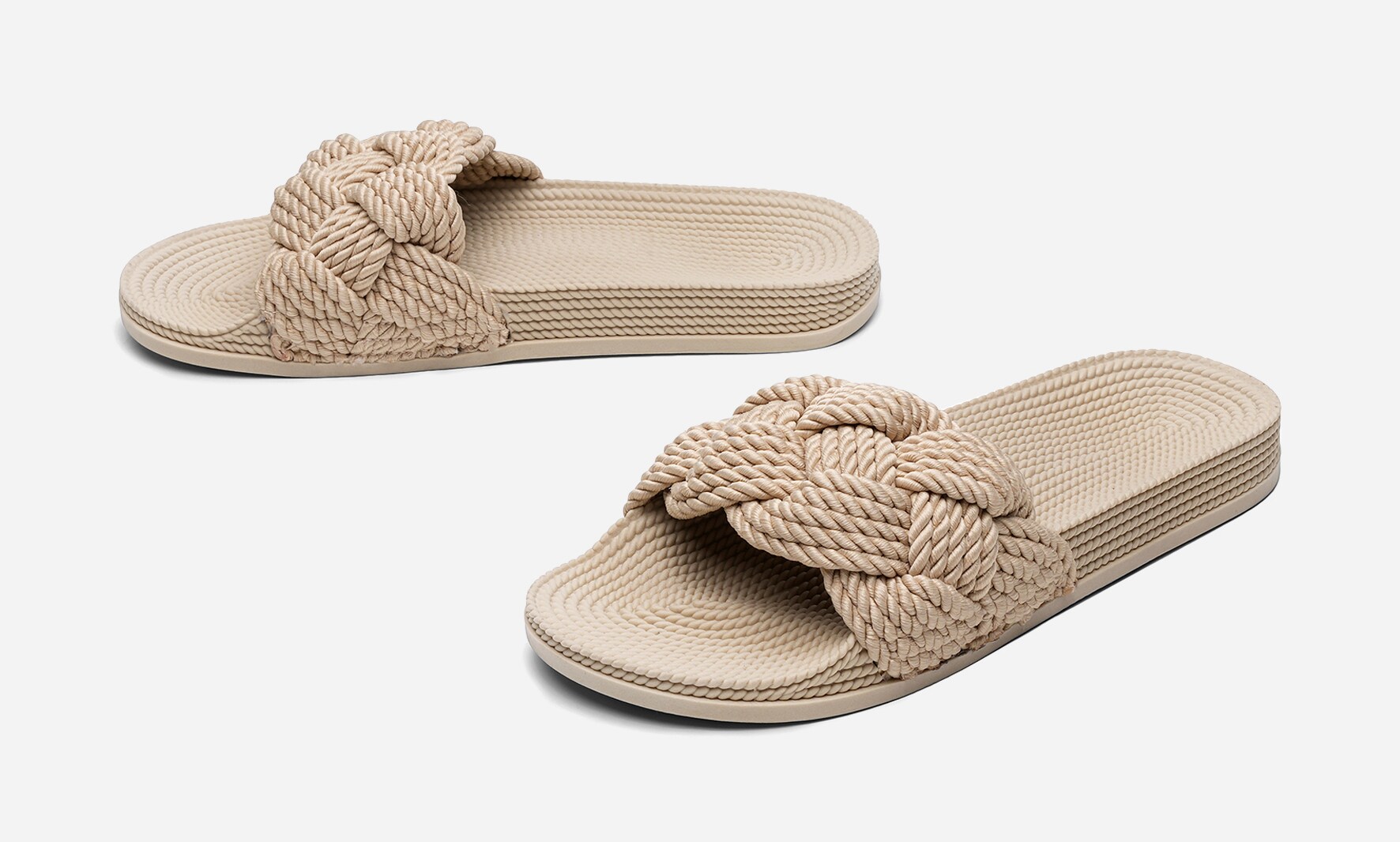 CLOU, Tøfler Beige