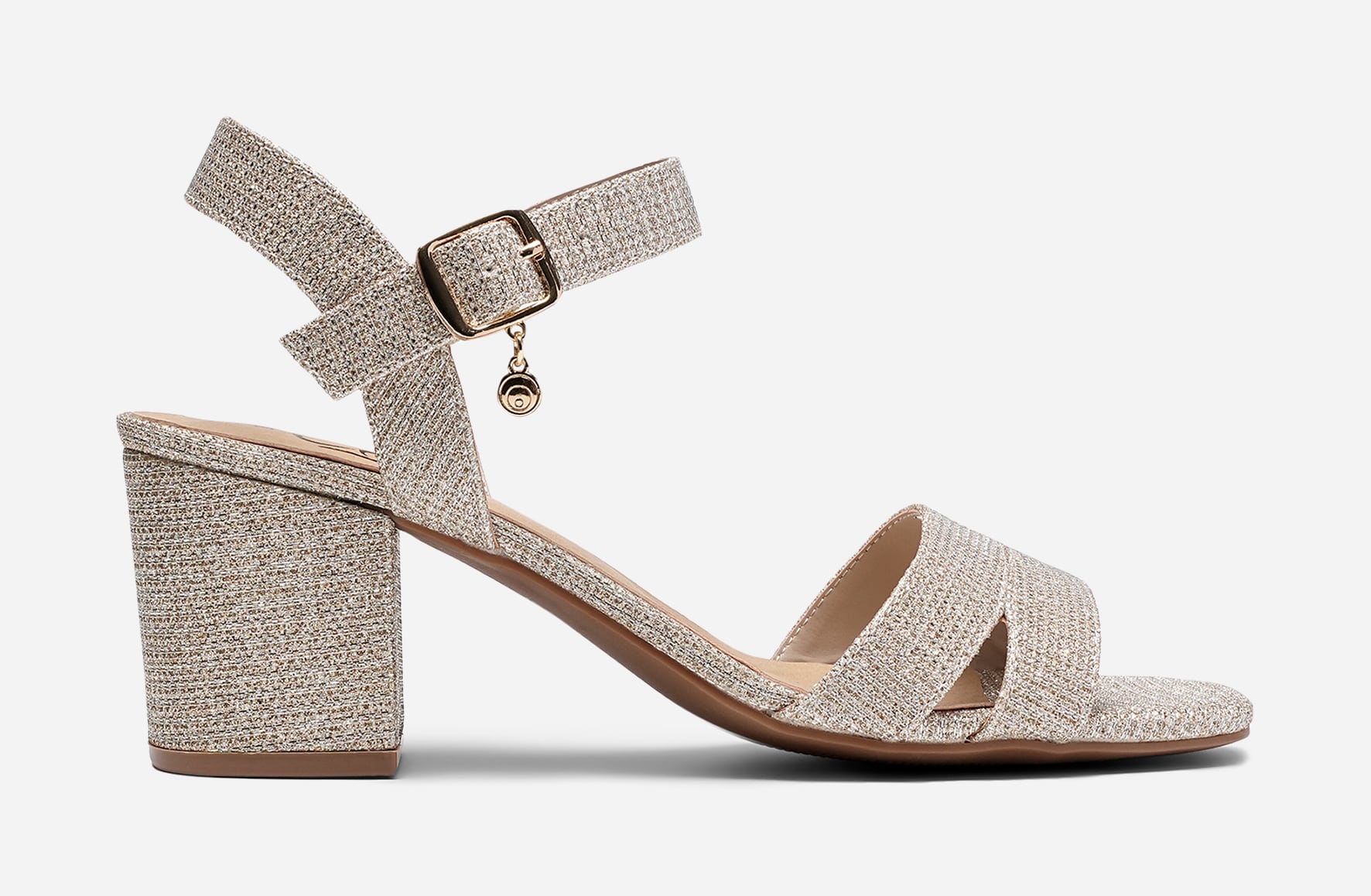 CLOU, Sandalett med reimer Beige