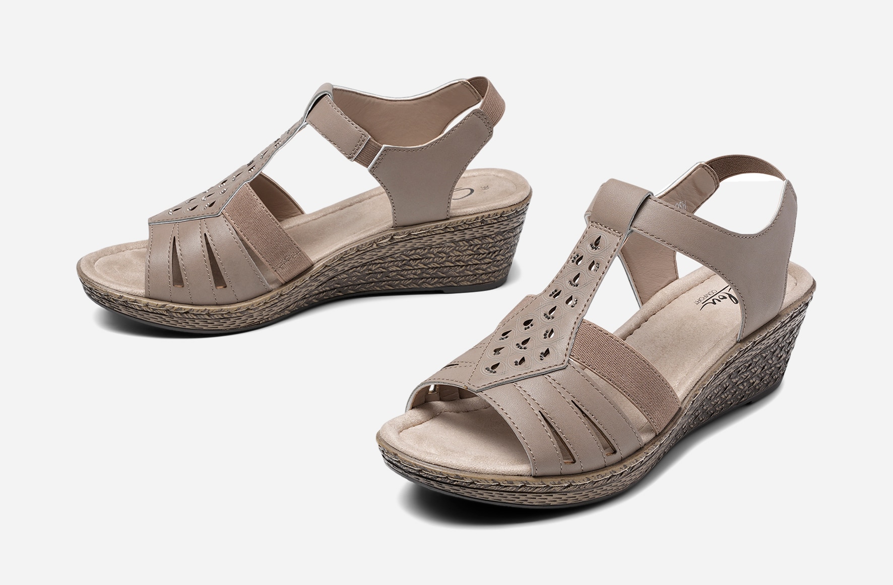 CLOU COMFORT, Sandalett Beige