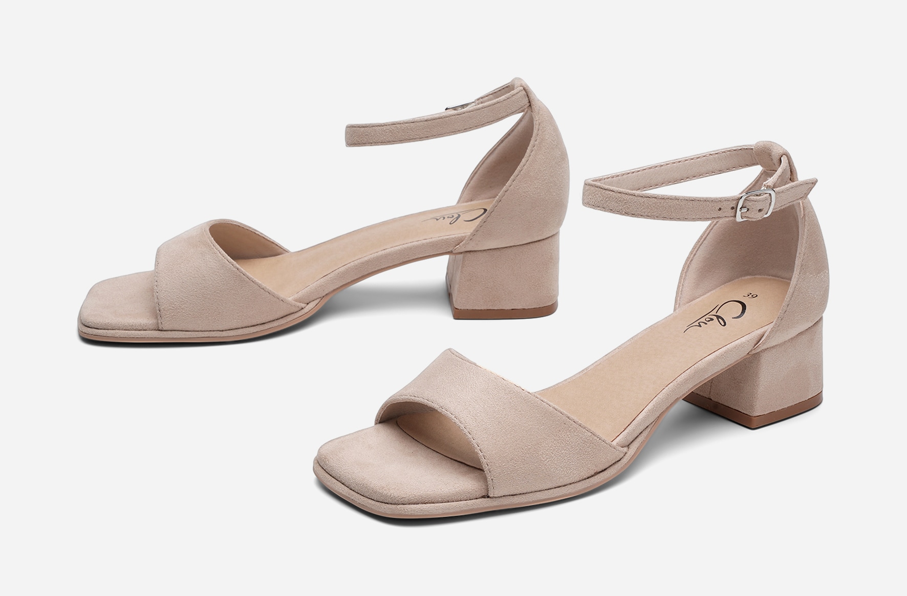 CLOU, Sandalett Beige