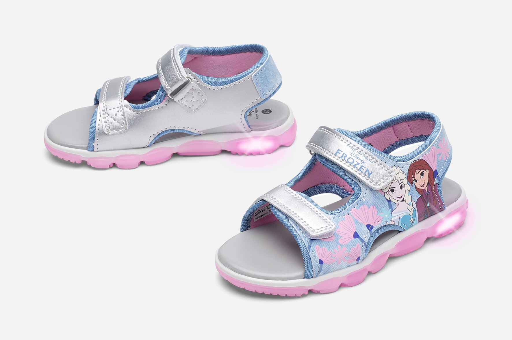 FROZEN, Blinkende sandal Rosa