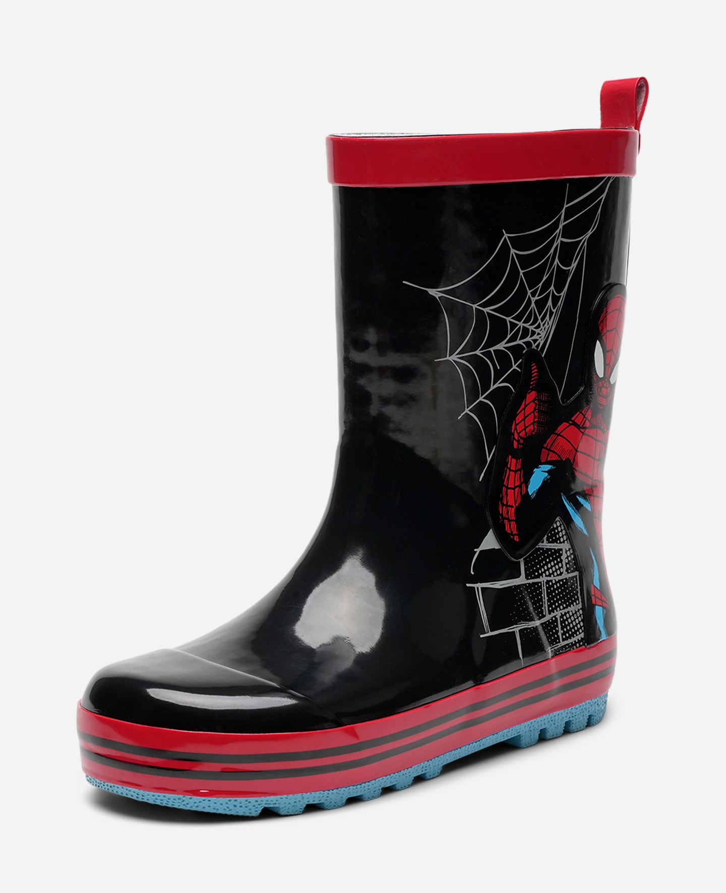 SPIDERMAN, Gummistøvler Sort