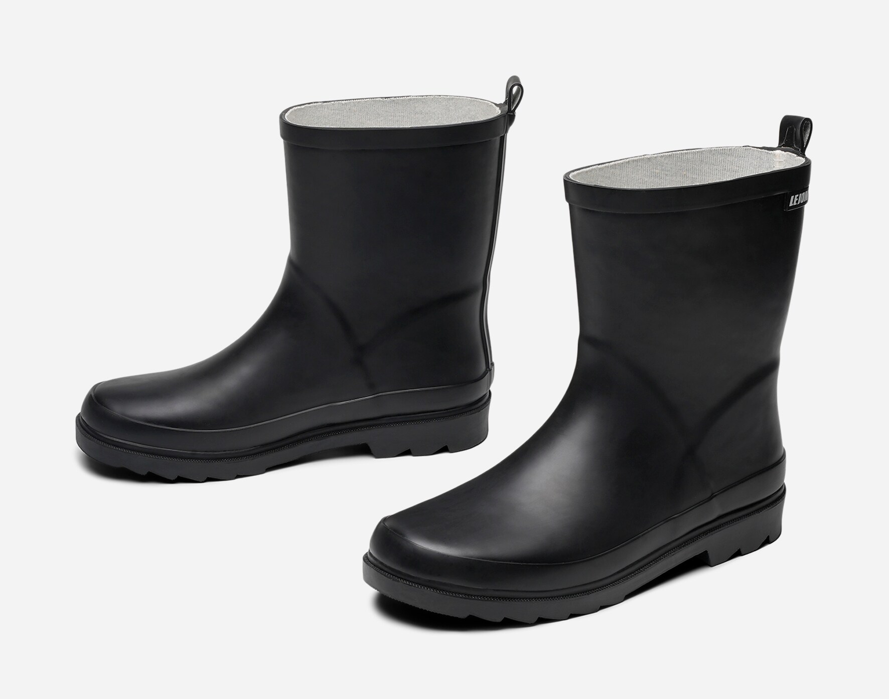 LEJON, Gummistøvler Sort