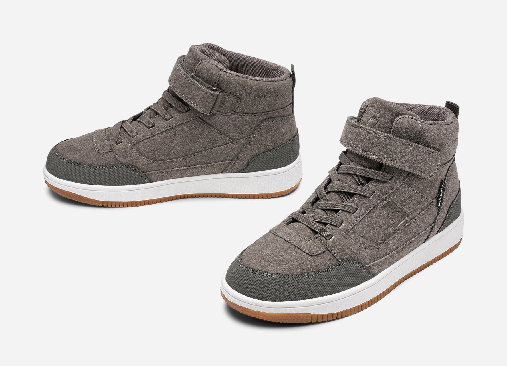 LEJON, Høye sneakers, waterproof Grå