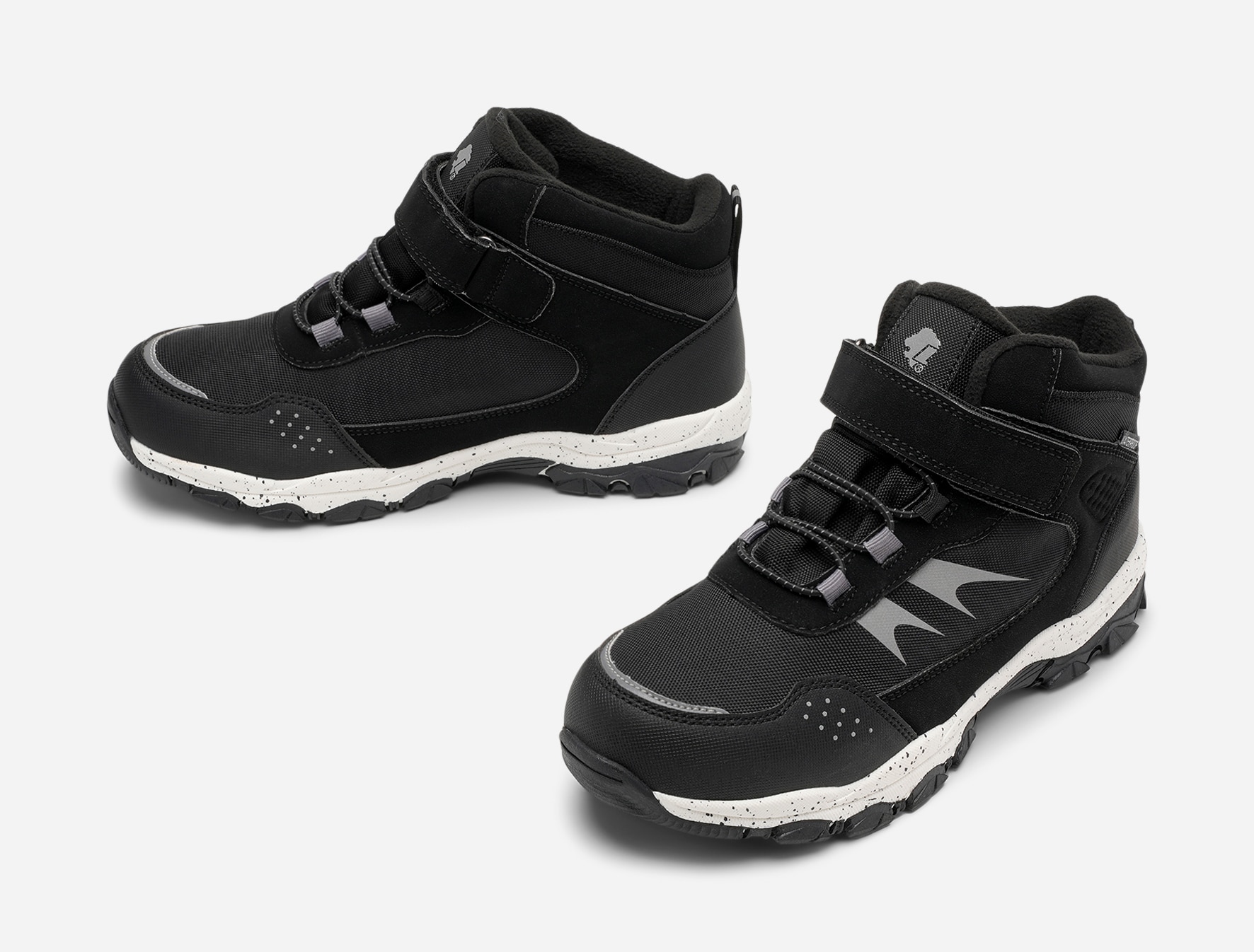 LEJON, Fleeceforet skolett waterproof Sort