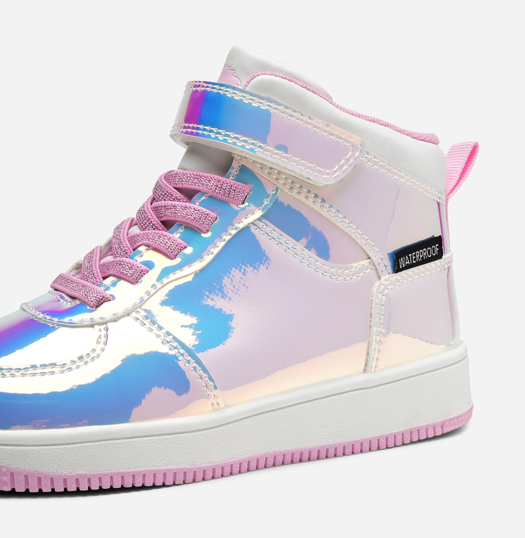 LEJON, Høye sneakers, waterproof Metall