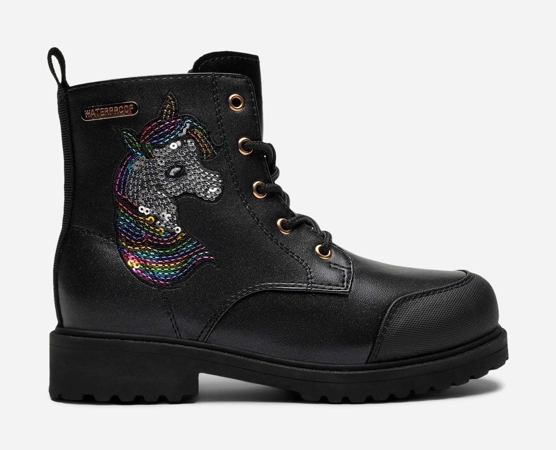 ZOEY, Skolett waterproof Sort