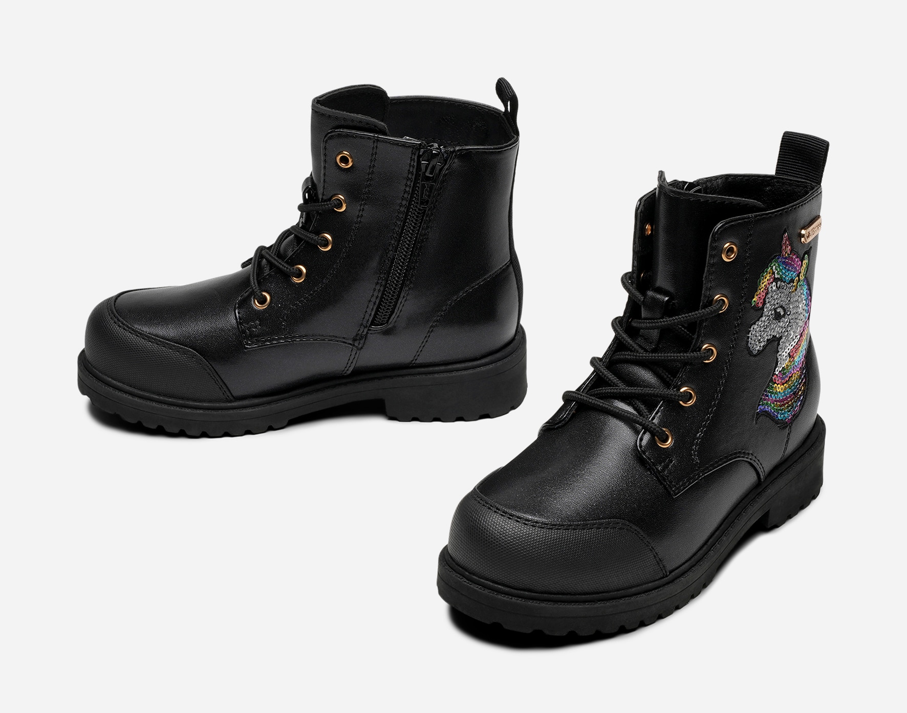 ZOEY, Skolett waterproof Sort