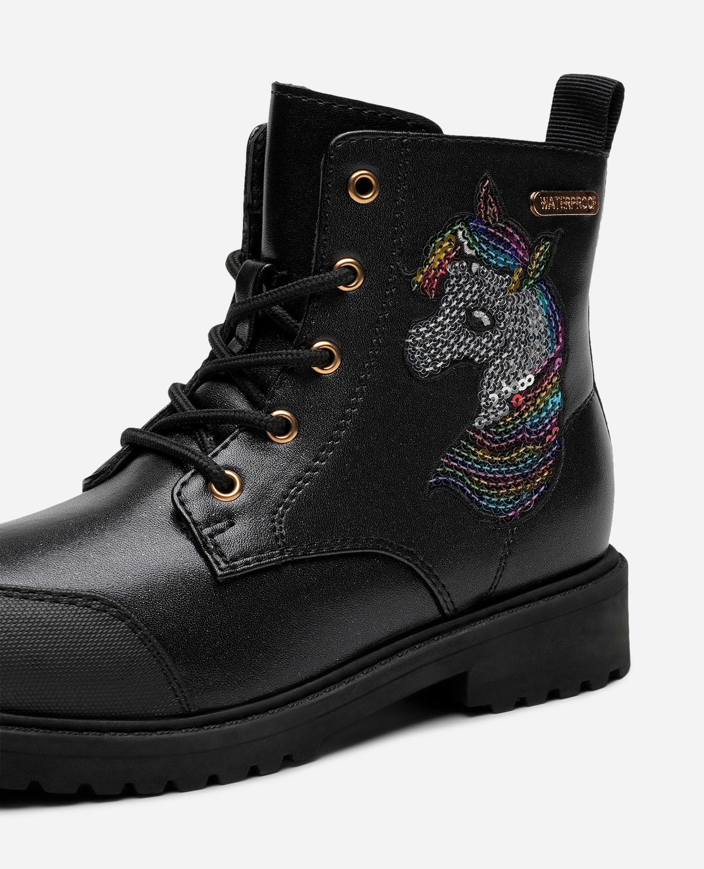 ZOEY, Skolett waterproof Sort