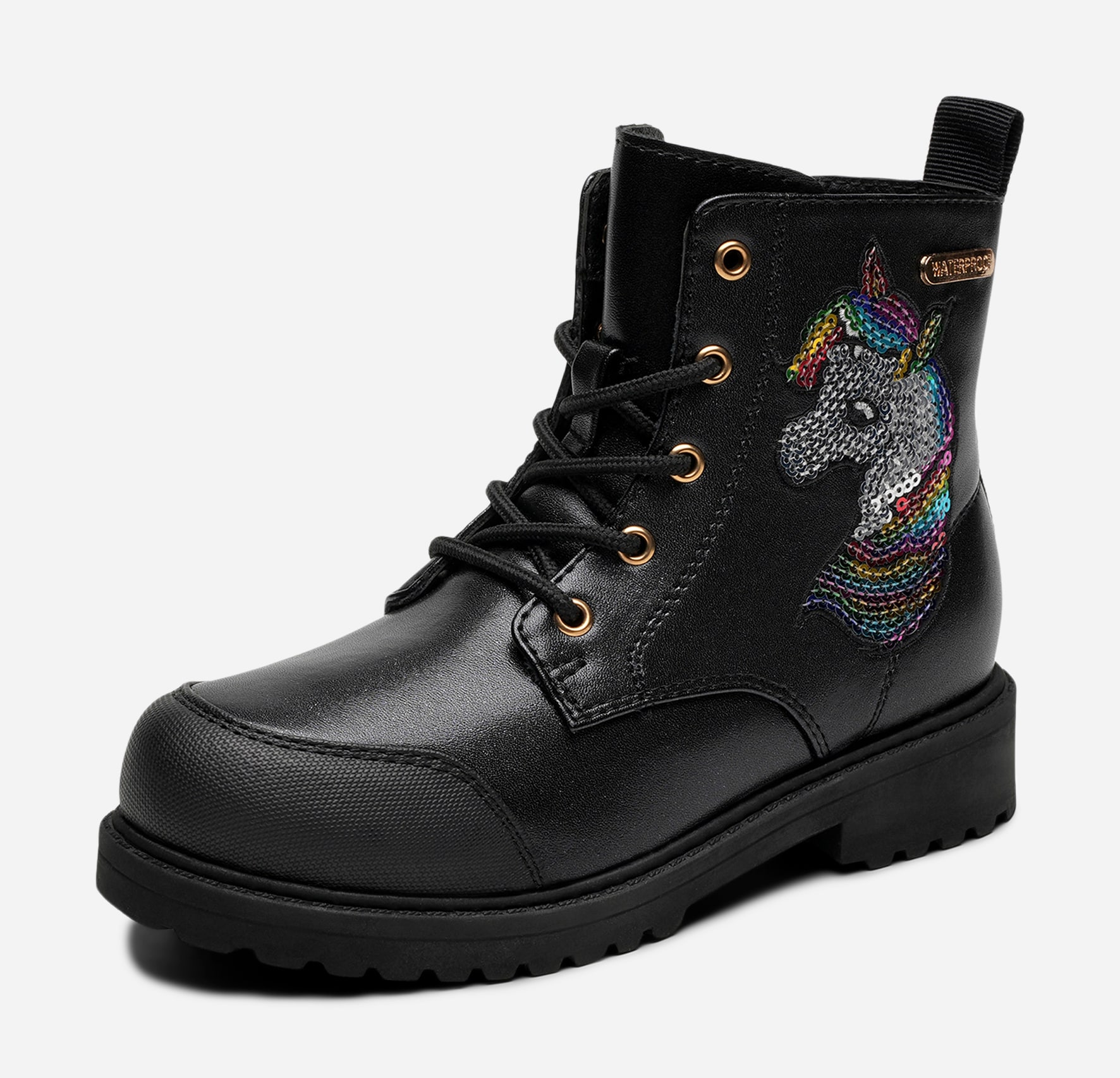 ZOEY, Skolett waterproof Sort