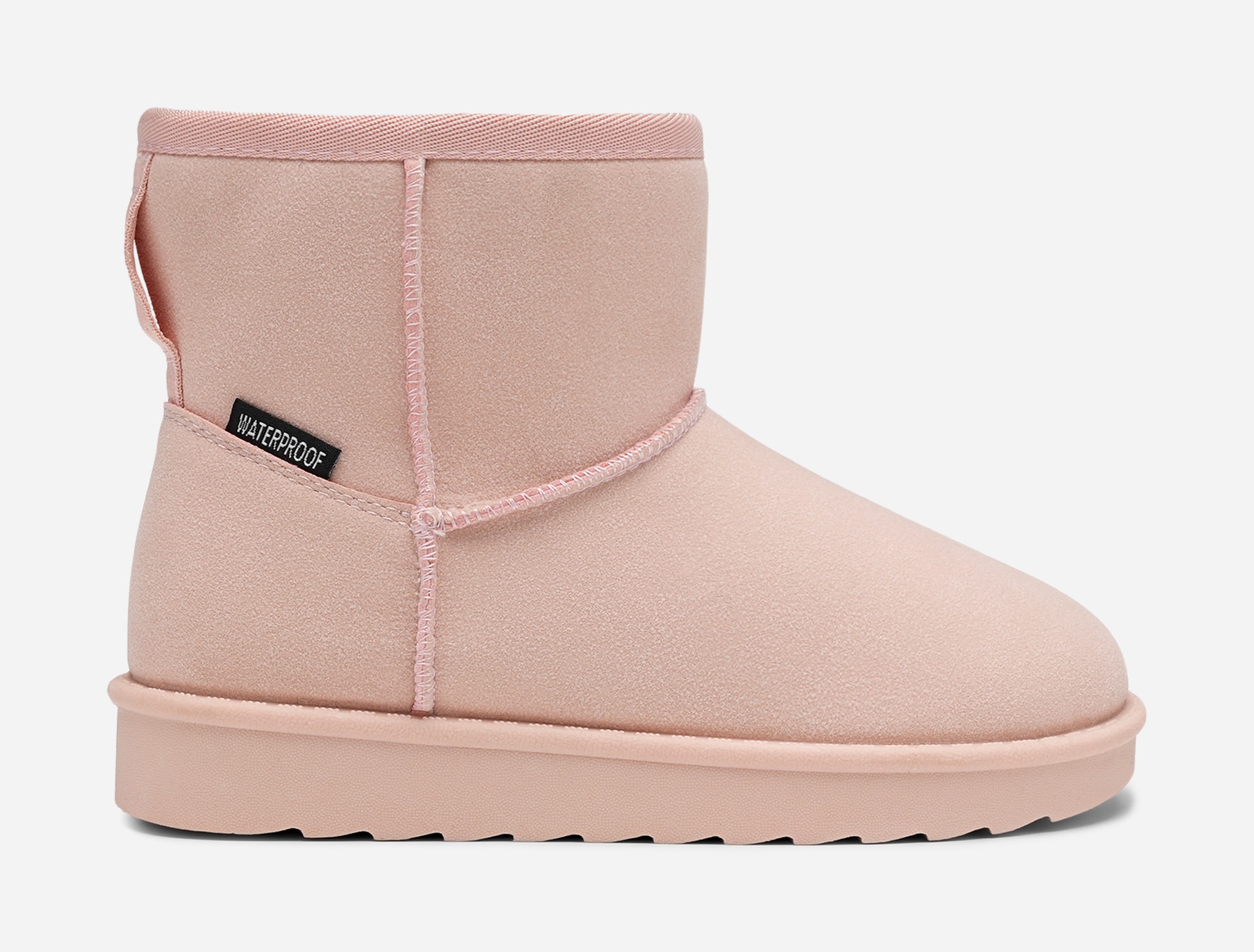 LEJON, Varmforet boots, waterproof Rosa