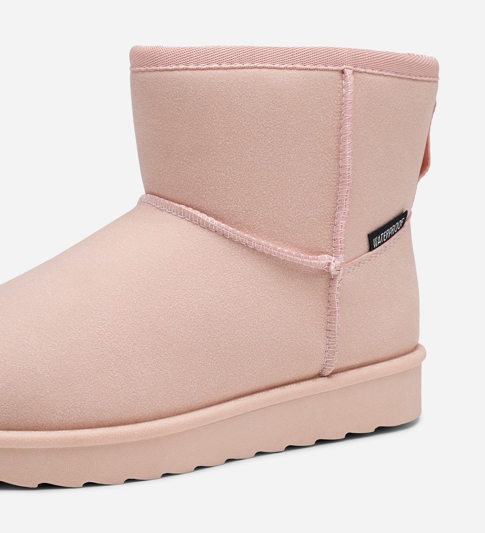 LEJON, Varmforet boots, waterproof Rosa