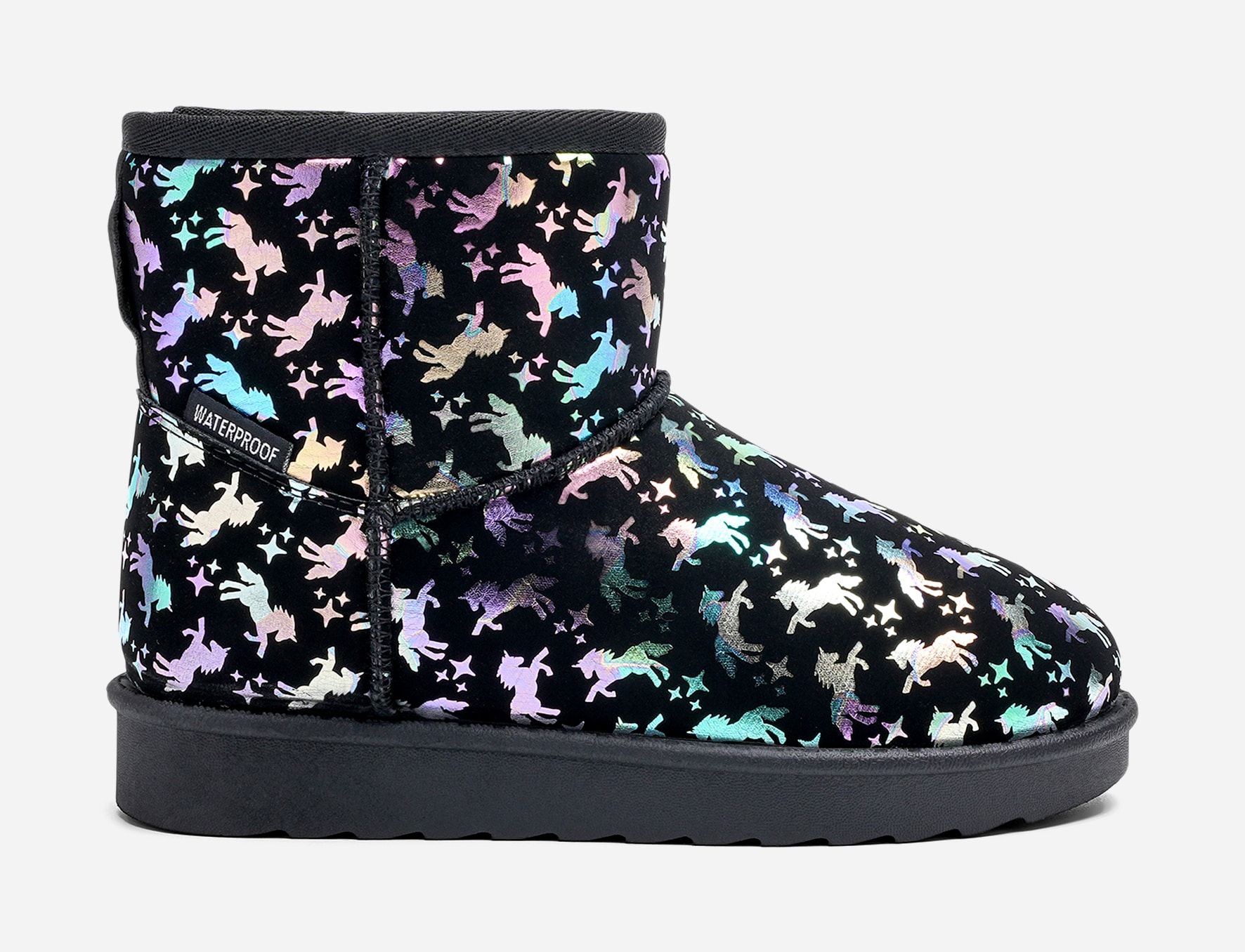 LEJON, Varmforet boots, waterproof Flerfarget