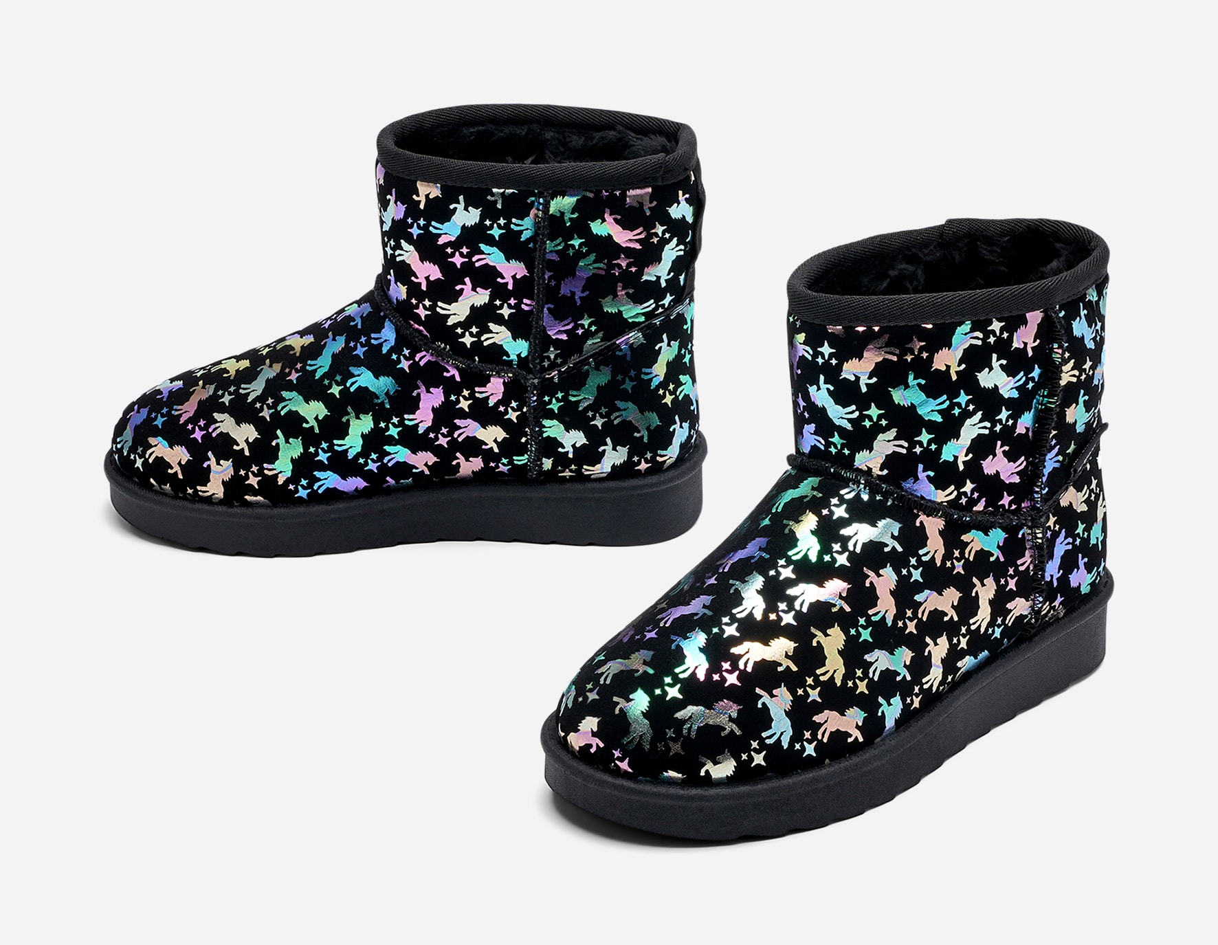 LEJON, Varmforet boots, waterproof Flerfarget