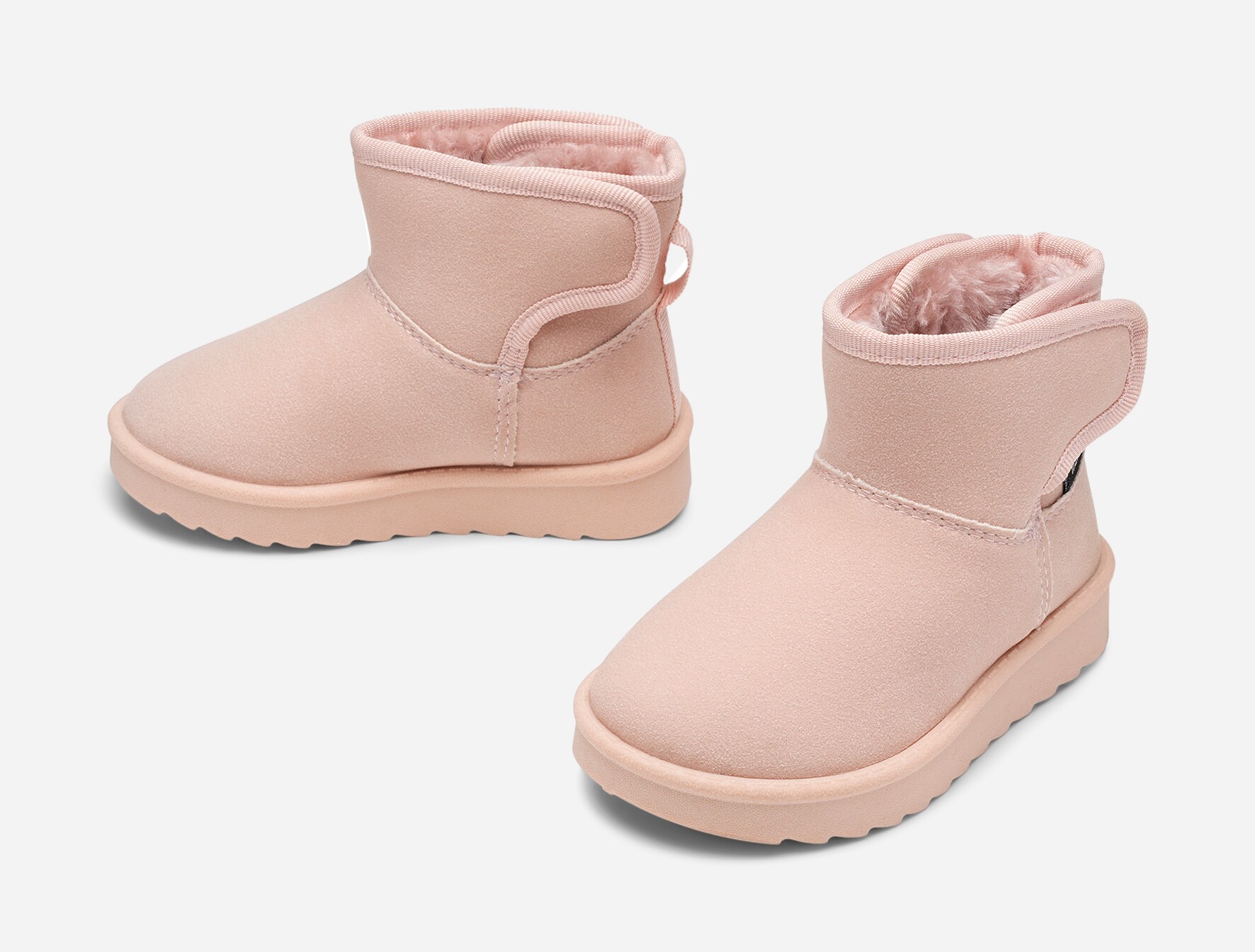 LEJON, Varmforet boots, waterproof Rosa