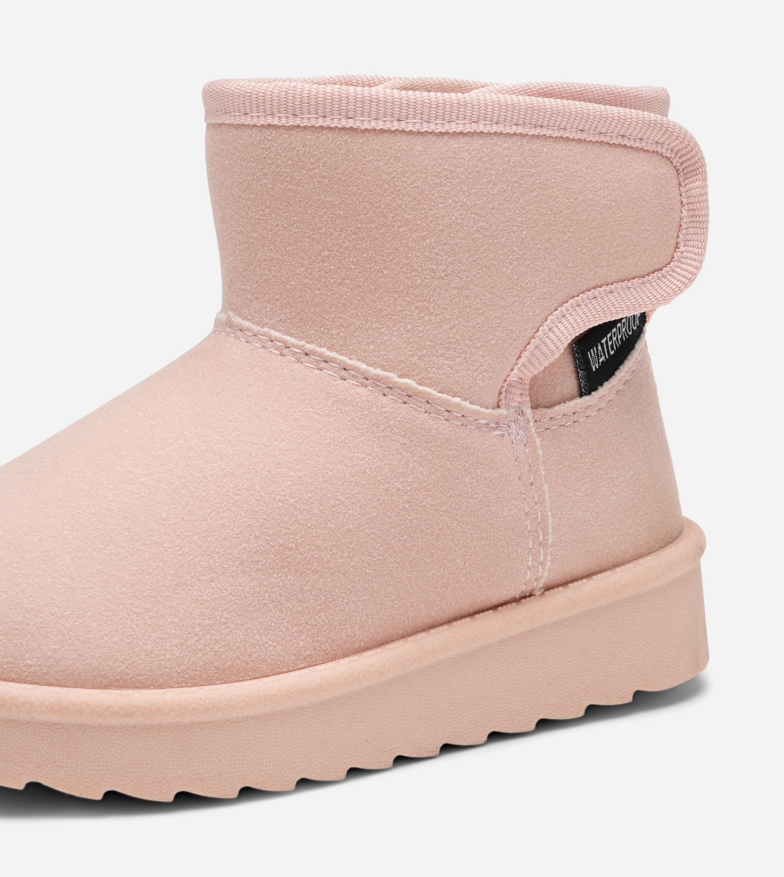 LEJON, Varmforet boots, waterproof Rosa