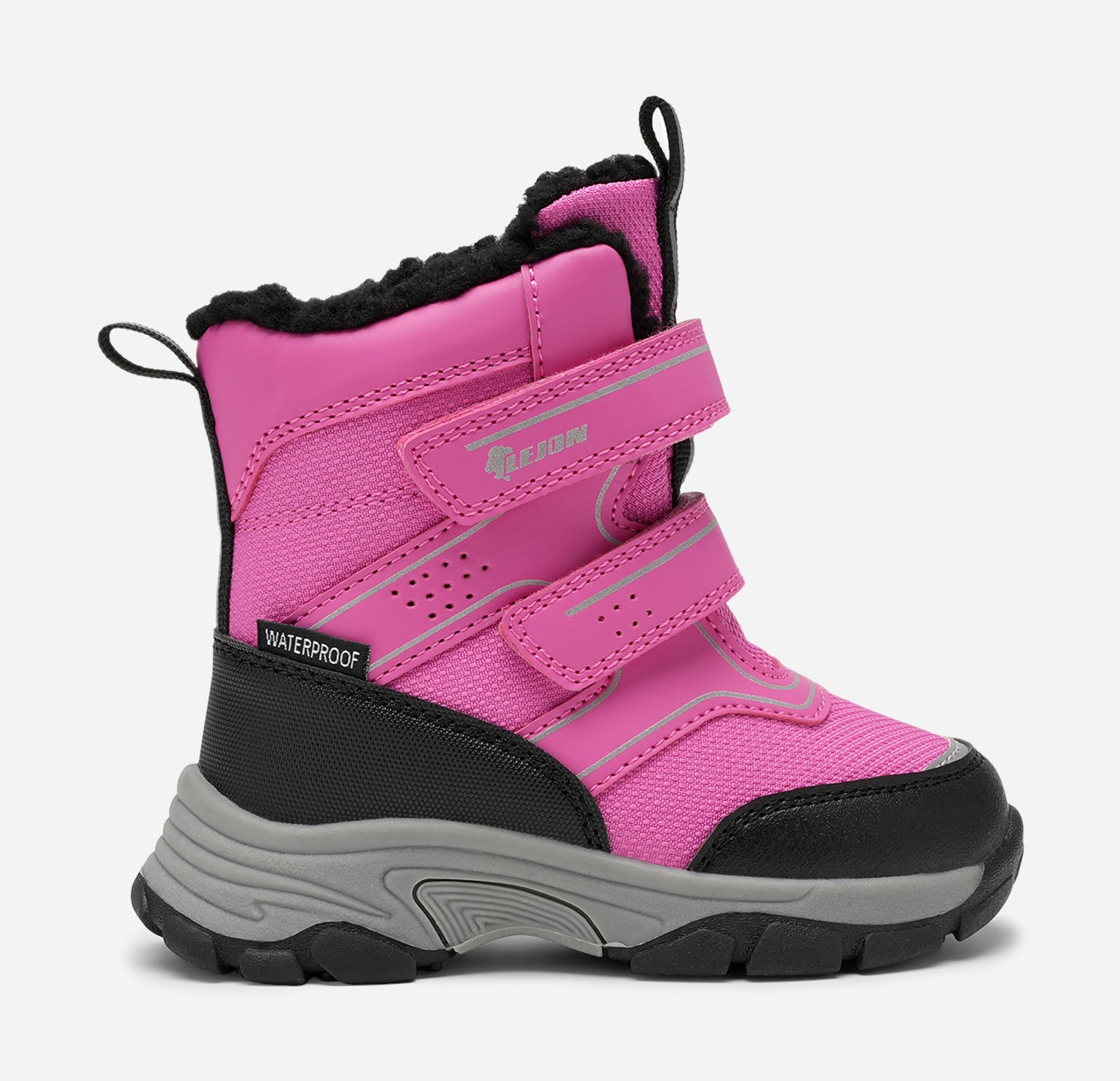 LEJON, Varmforet skolett waterproof Rosa