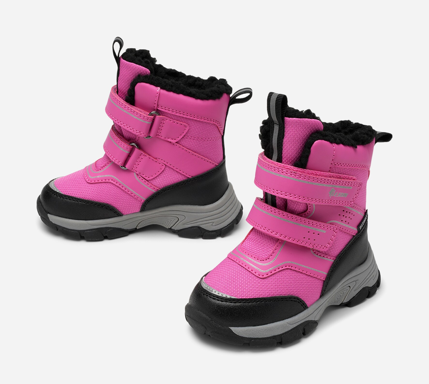 LEJON, Varmforet skolett waterproof Rosa