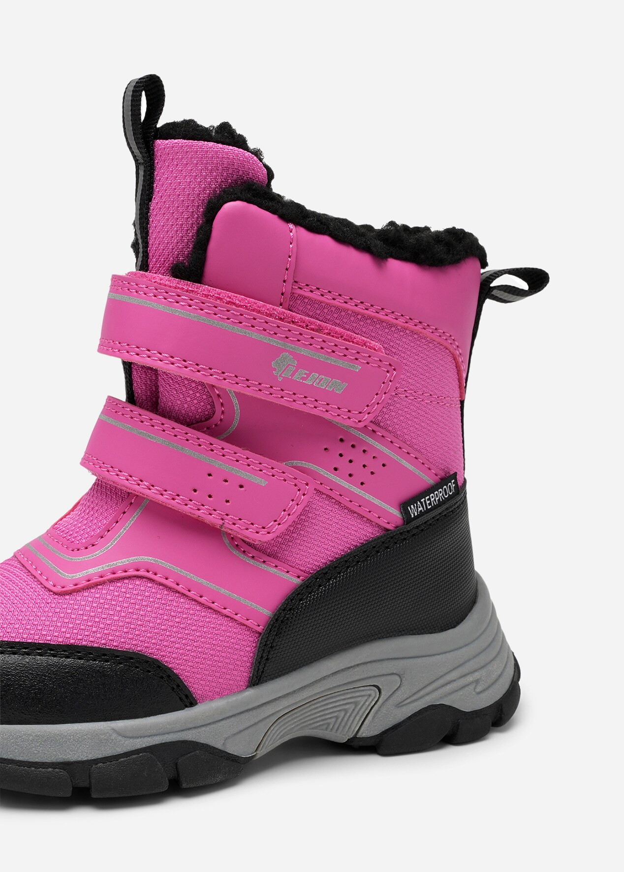 LEJON, Varmforet skolett waterproof Rosa