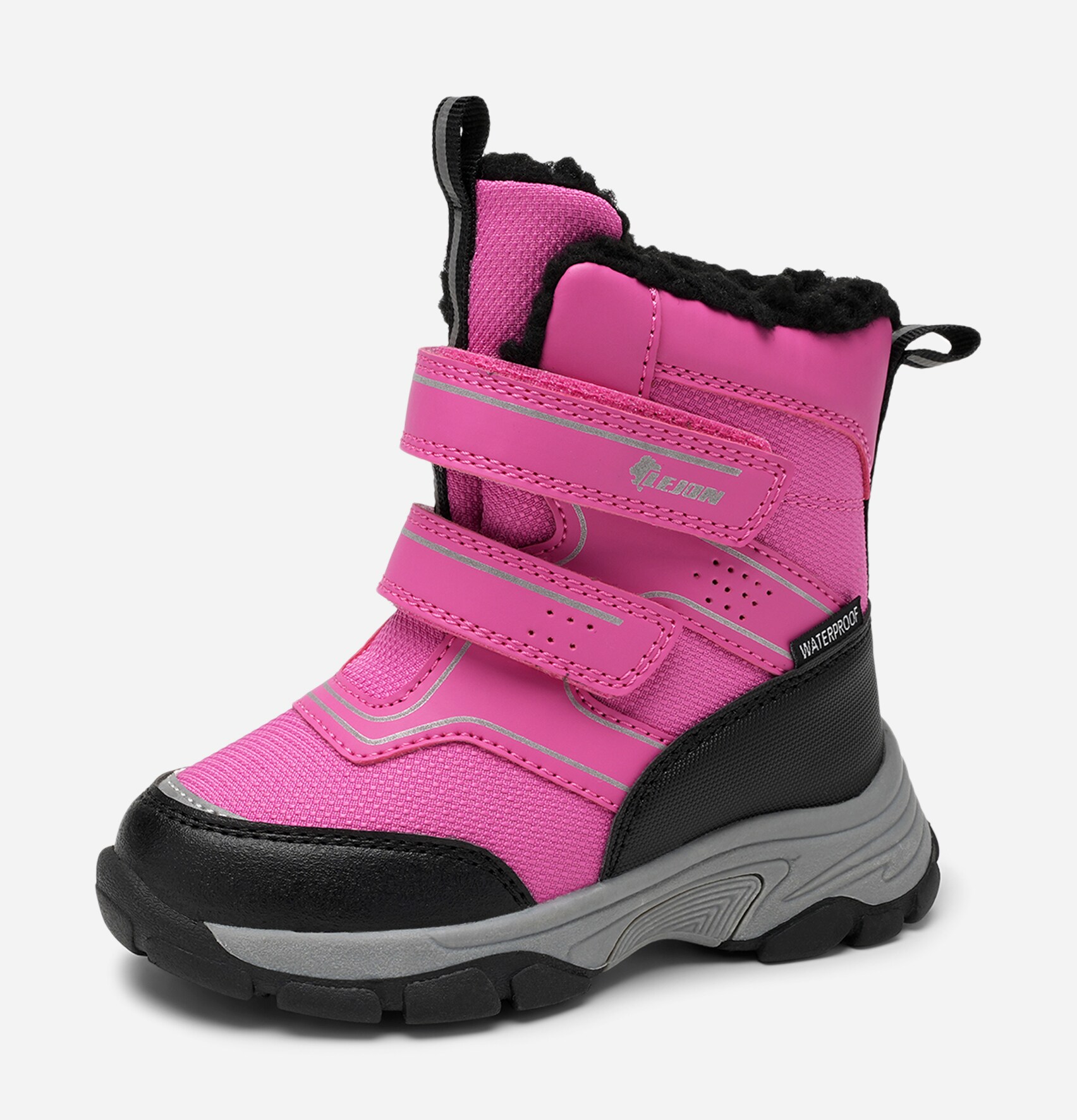 LEJON, Varmforet skolett waterproof Rosa