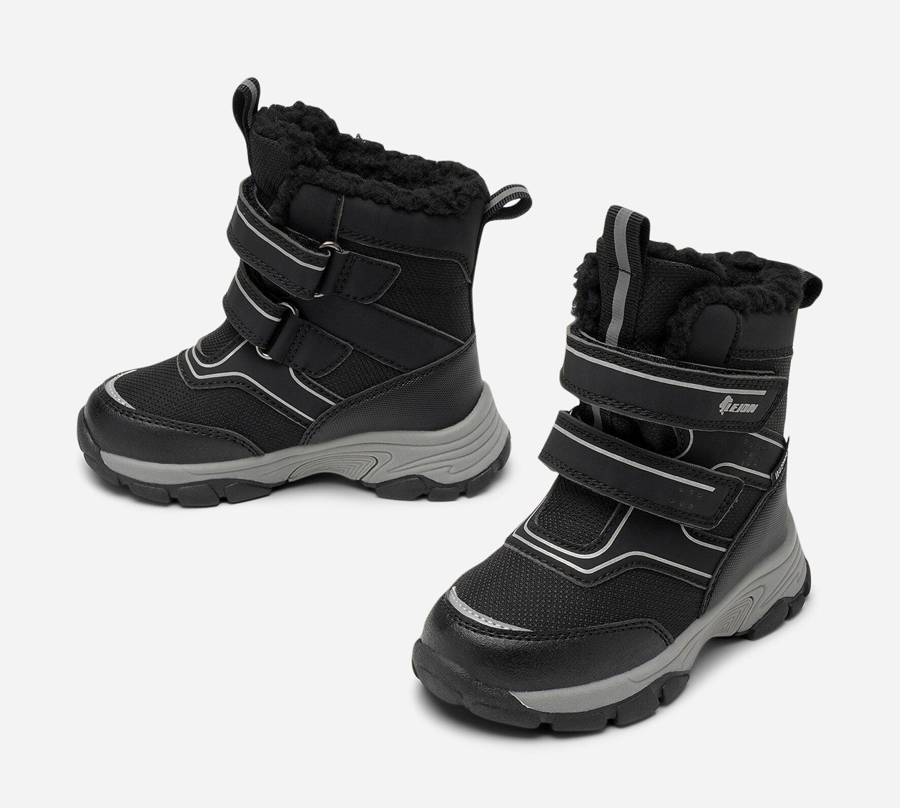 LEJON, Varmforet skolett waterproof Sort