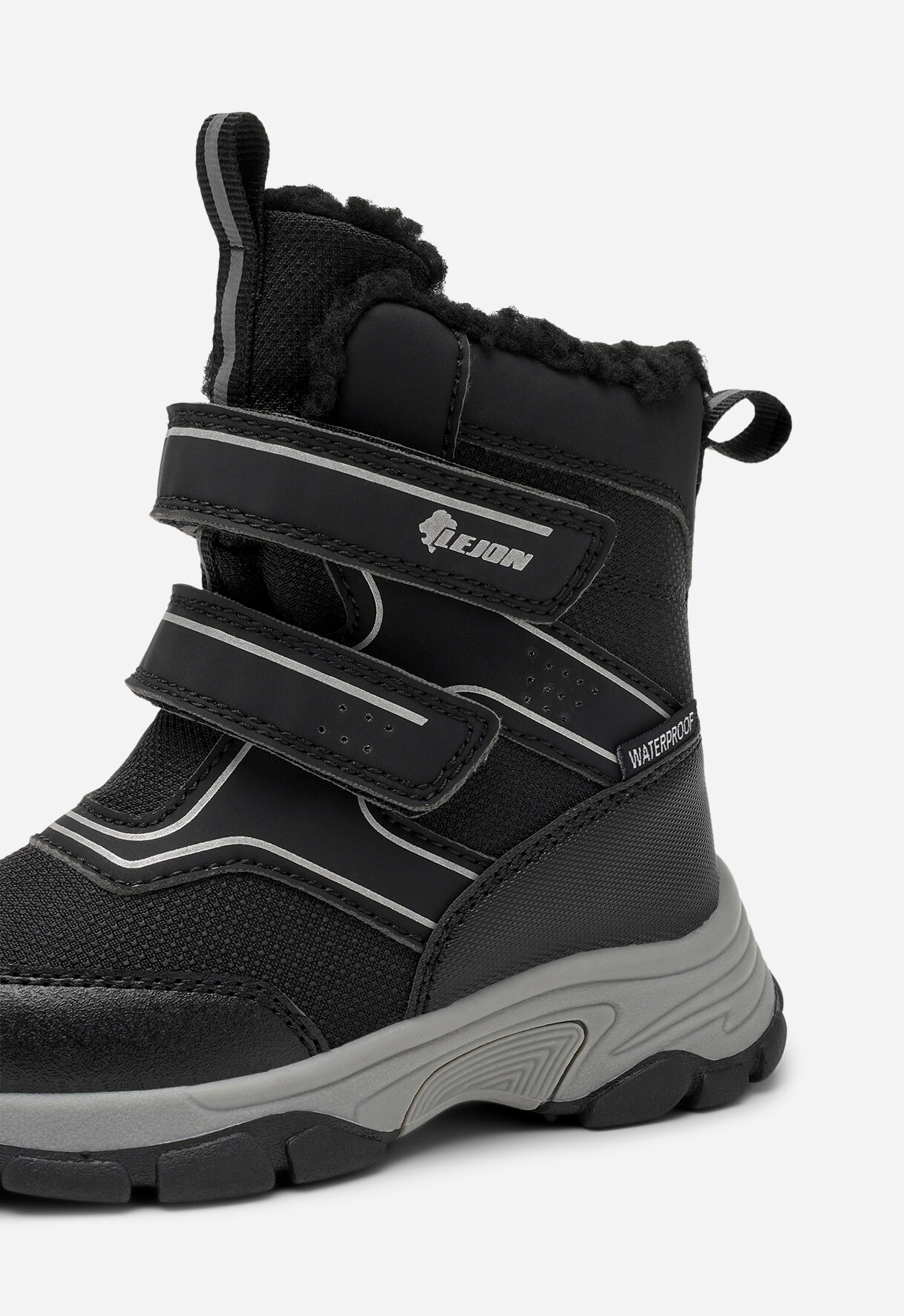 LEJON, Varmforet skolett waterproof Sort