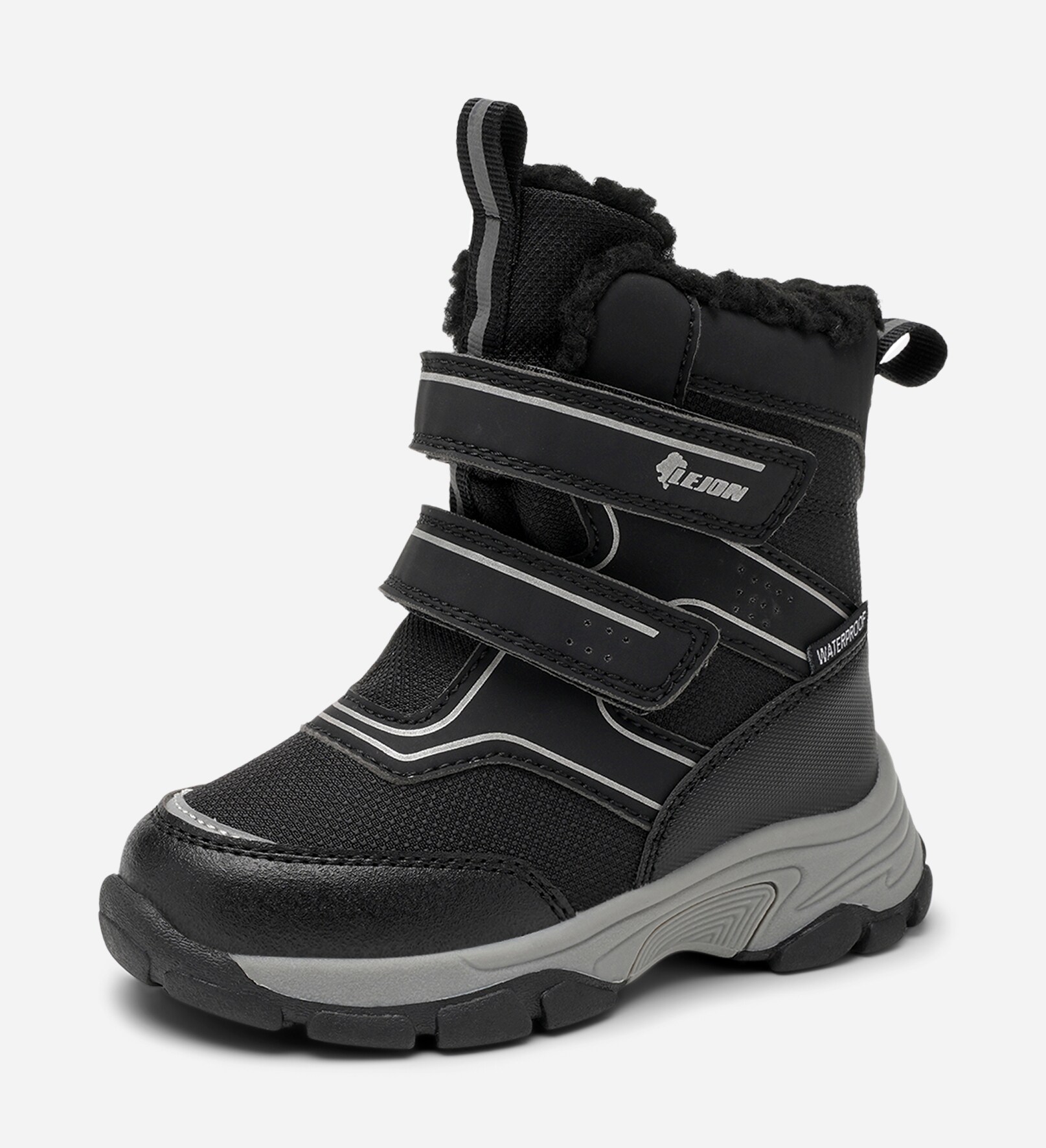 LEJON, Varmforet skolett waterproof Sort