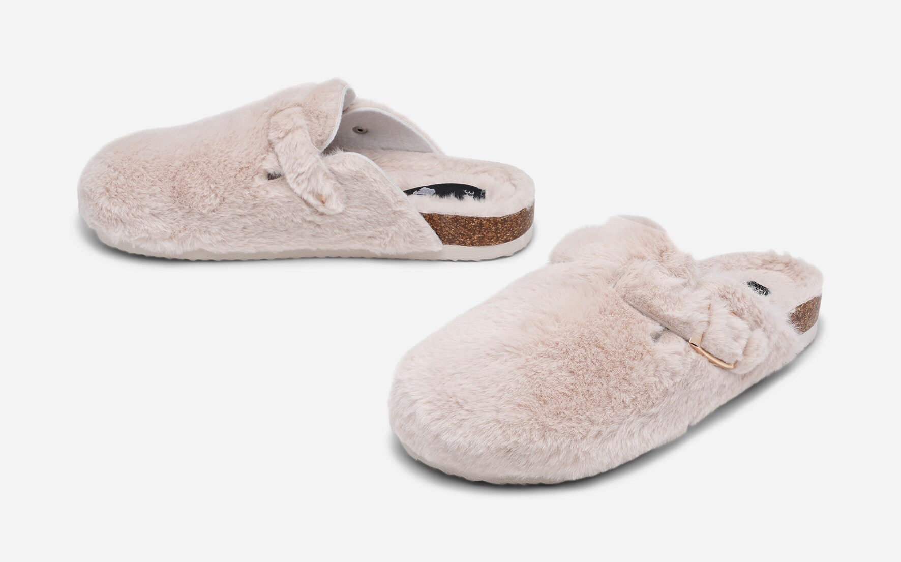 LEJON, Tøfler Beige