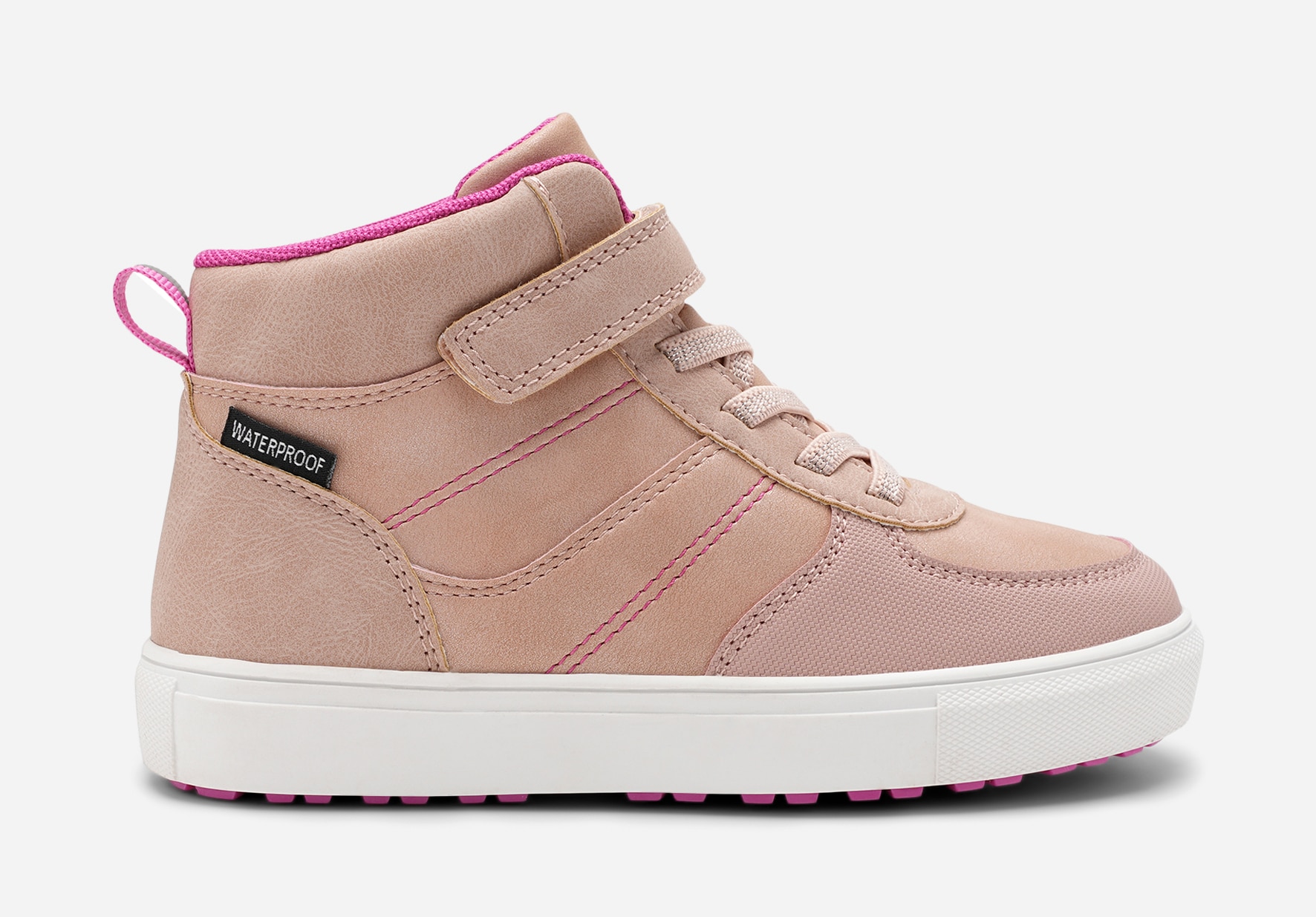 LEJON, Høye sneakers, waterproof Rosa