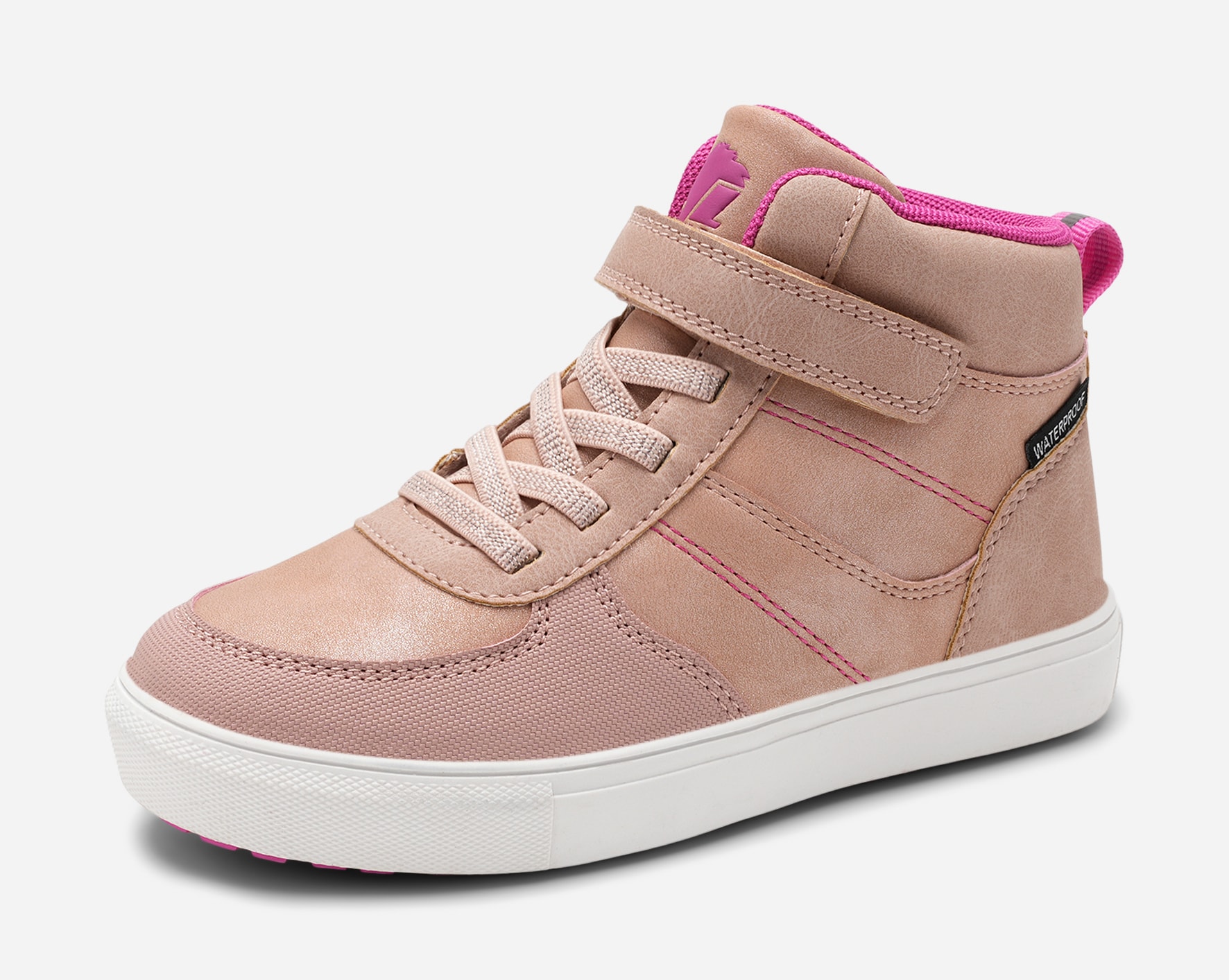 LEJON, Høye sneakers, waterproof Rosa