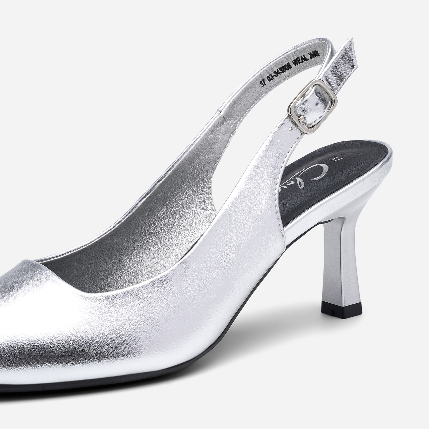CLOU, Pumps med slingback Metall