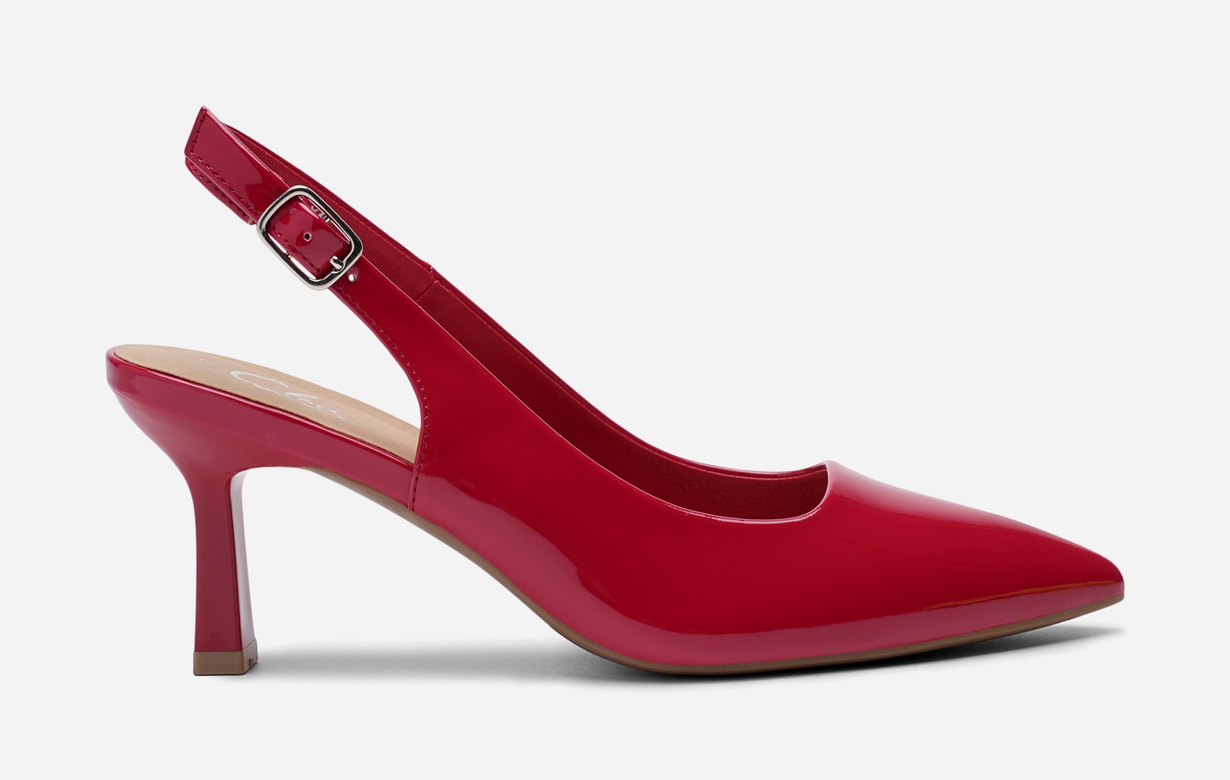 CLOU, Pumps med slingback Rød
