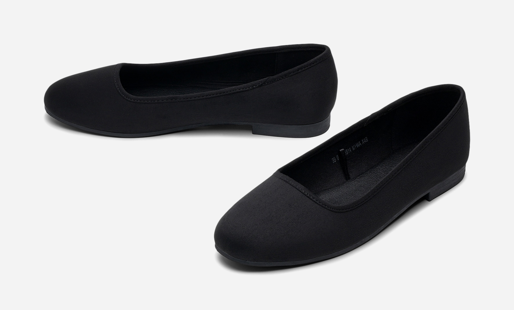 CLOU COMFORT, Ballerinasko Sort