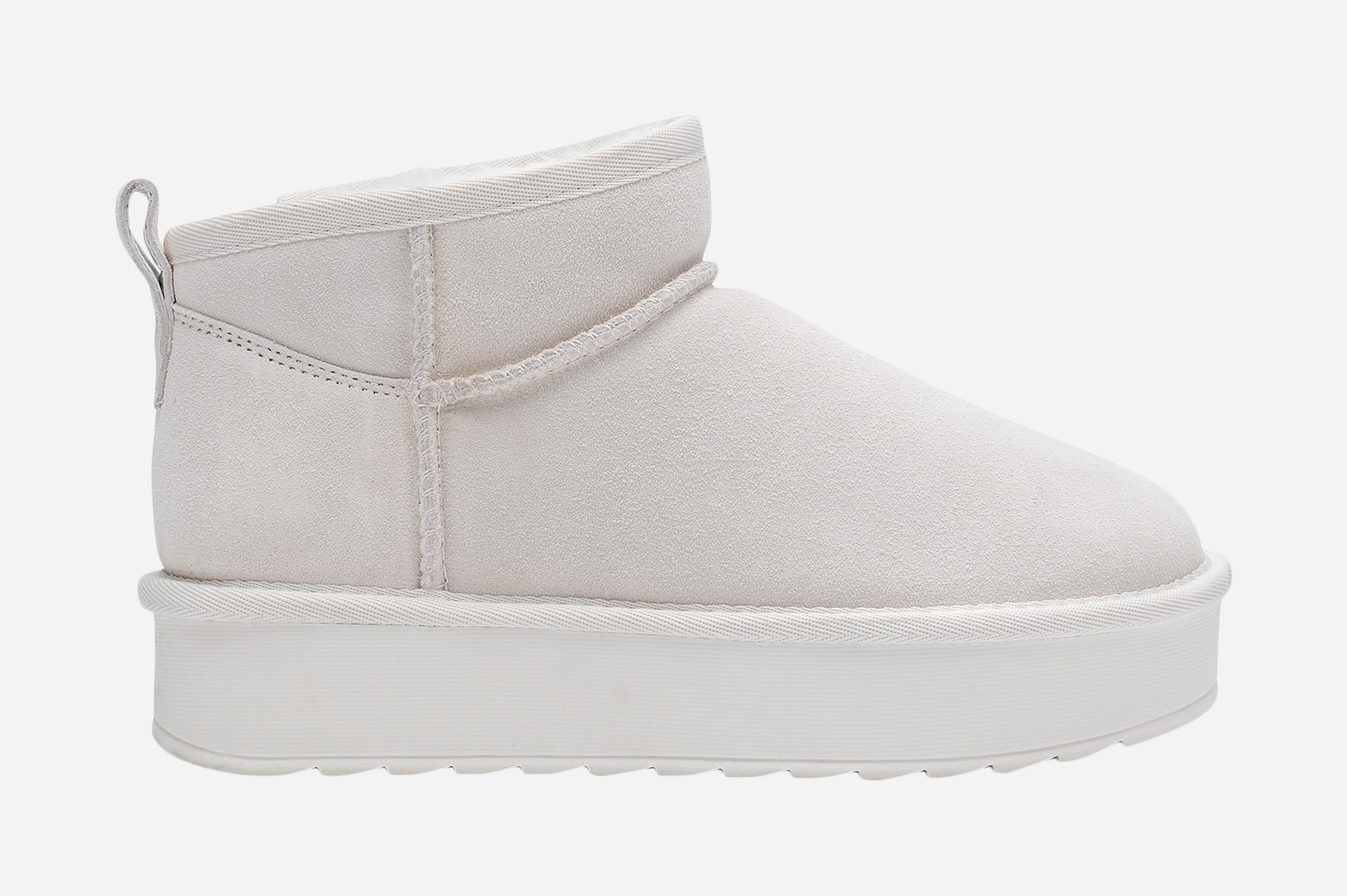 CLOU, Varmforet boots Hvit
